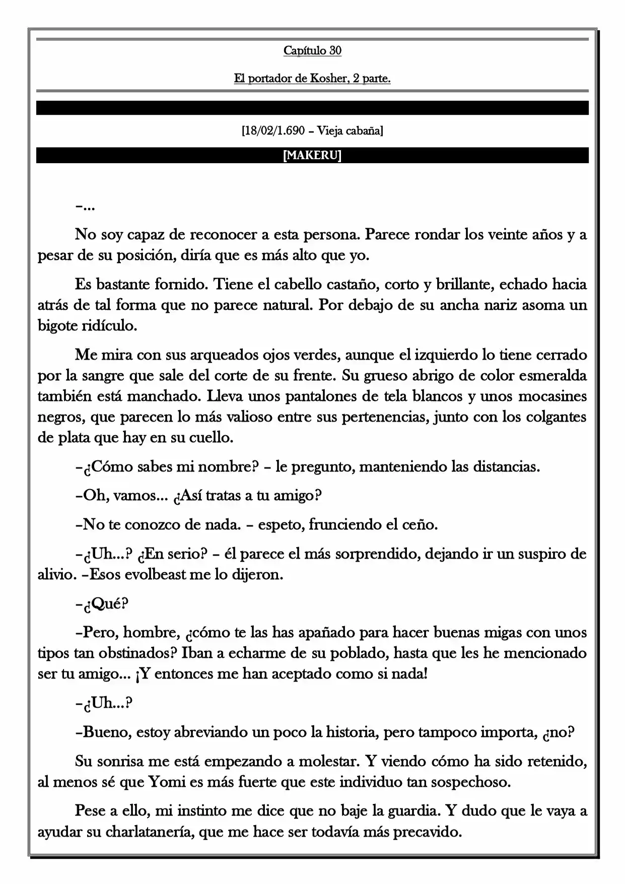 Monochrome Cross - Remade (Novela) - Capítulo 30 - Página 2 - LectorTMOo