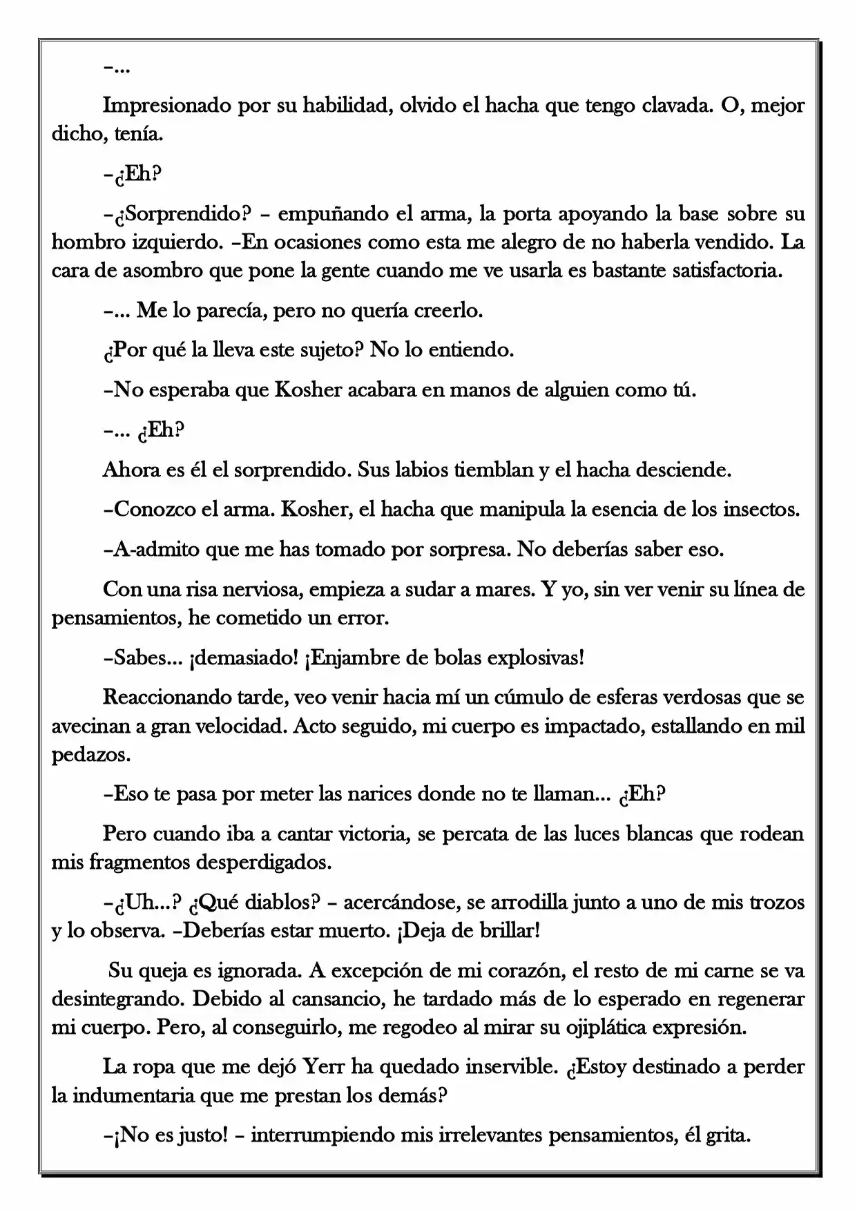 Monochrome Cross - Remade (Novela) - Capítulo 30 - Página 4 - LectorTMOo