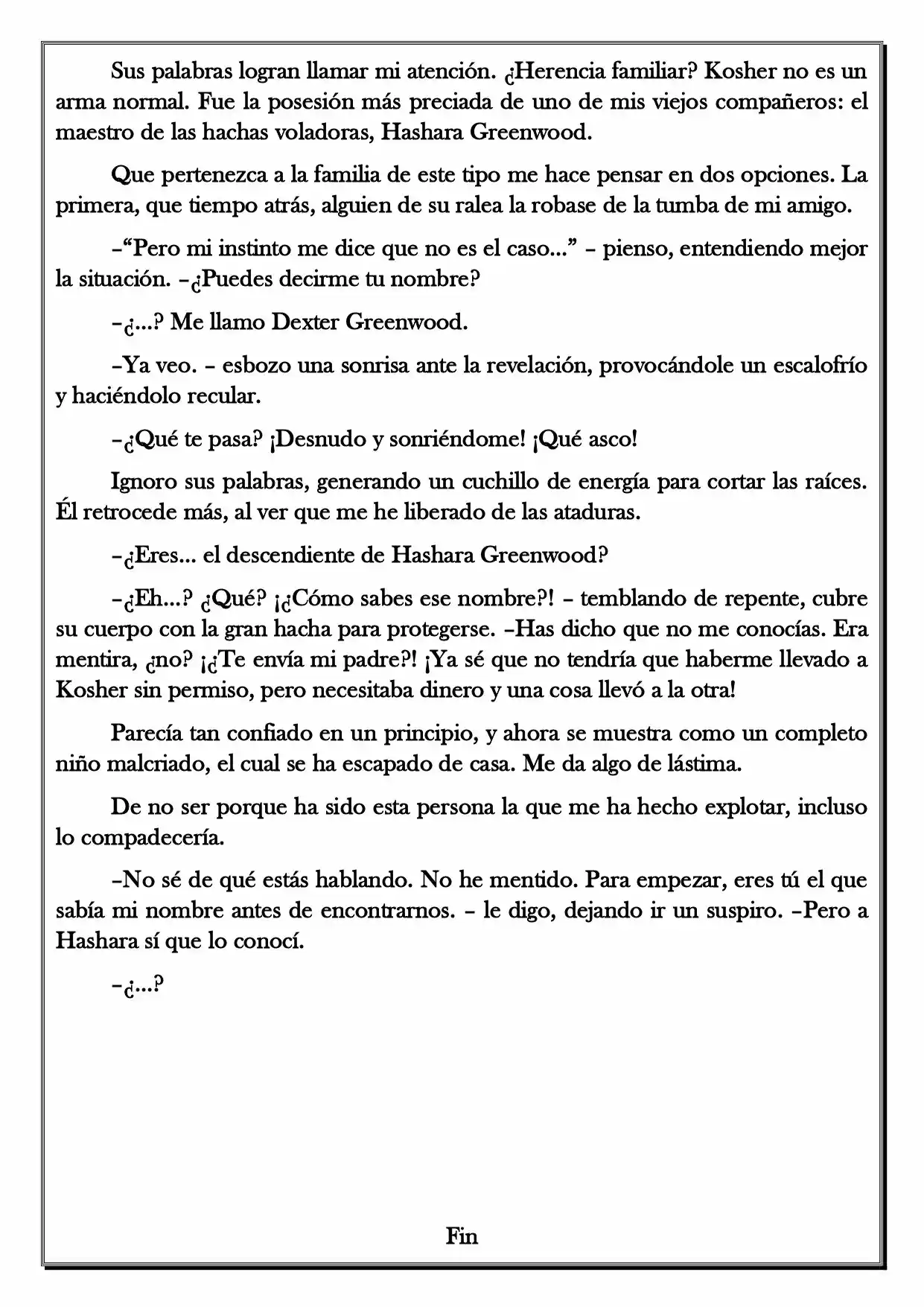 Monochrome Cross - Remade (Novela) - Capítulo 30 - Página 6 - LectorTMOo