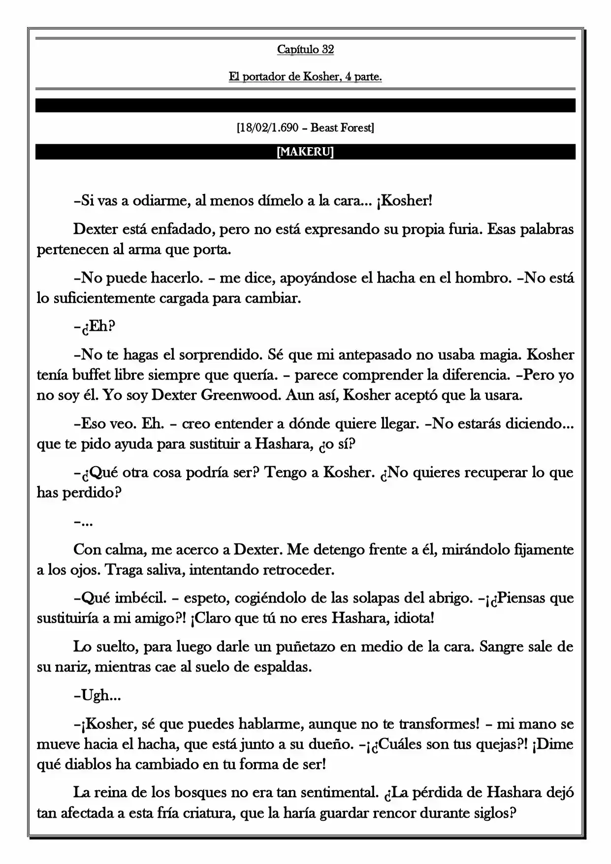 Monochrome Cross - Remade (Novela) - Capítulo 32 - Página 2 - LectorTMOo