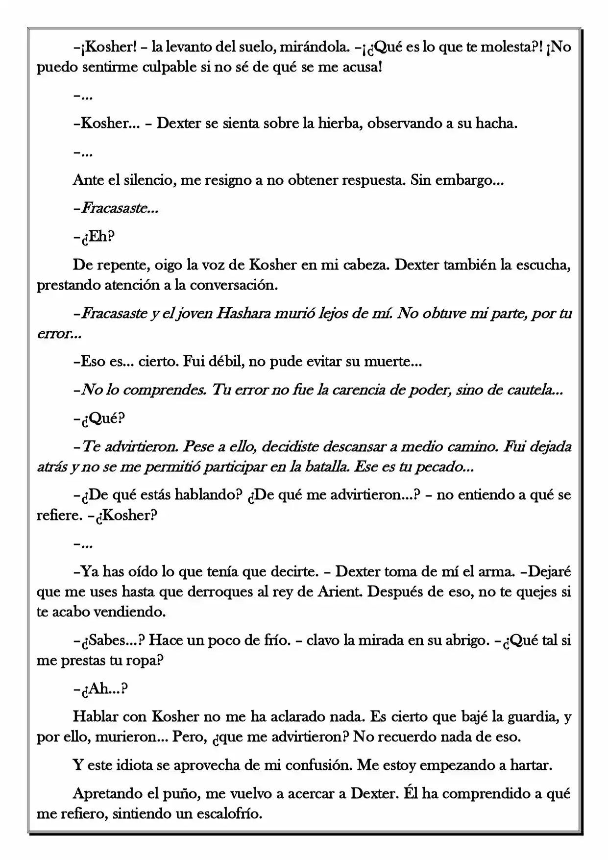 Monochrome Cross - Remade (Novela) - Capítulo 32 - Página 3 - LectorTMOo