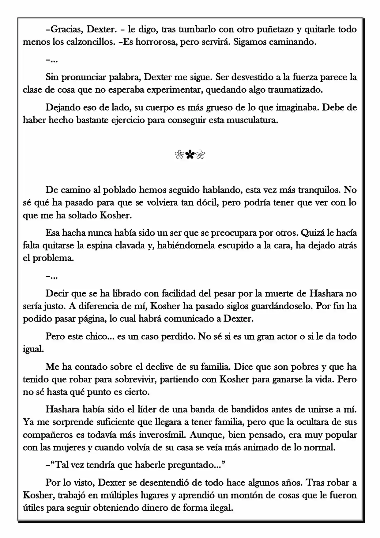 Monochrome Cross - Remade (Novela) - Capítulo 32 - Página 4 - LectorTMOo