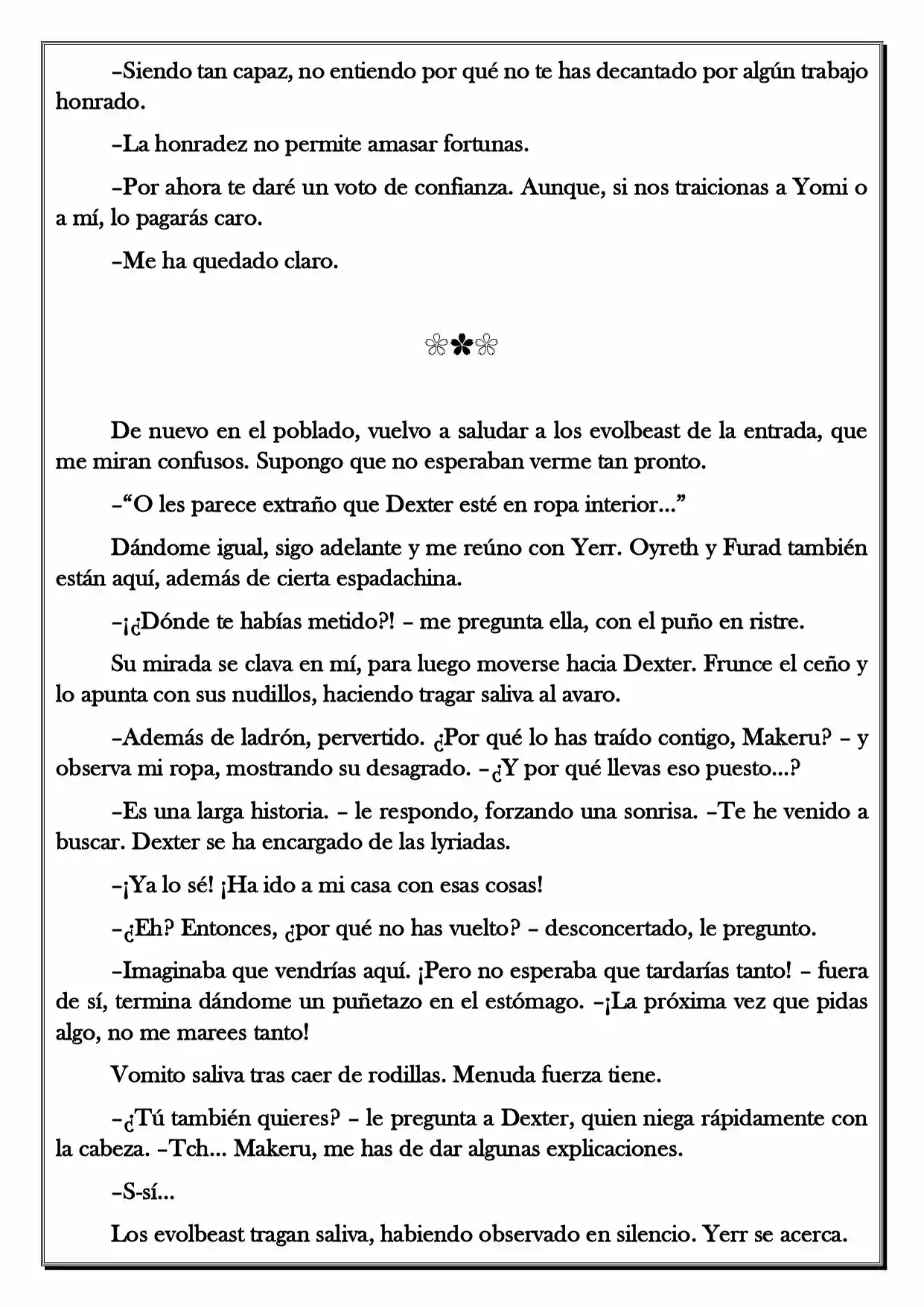 Monochrome Cross - Remade (Novela) - Capítulo 32 - Página 5 - LectorTMOo