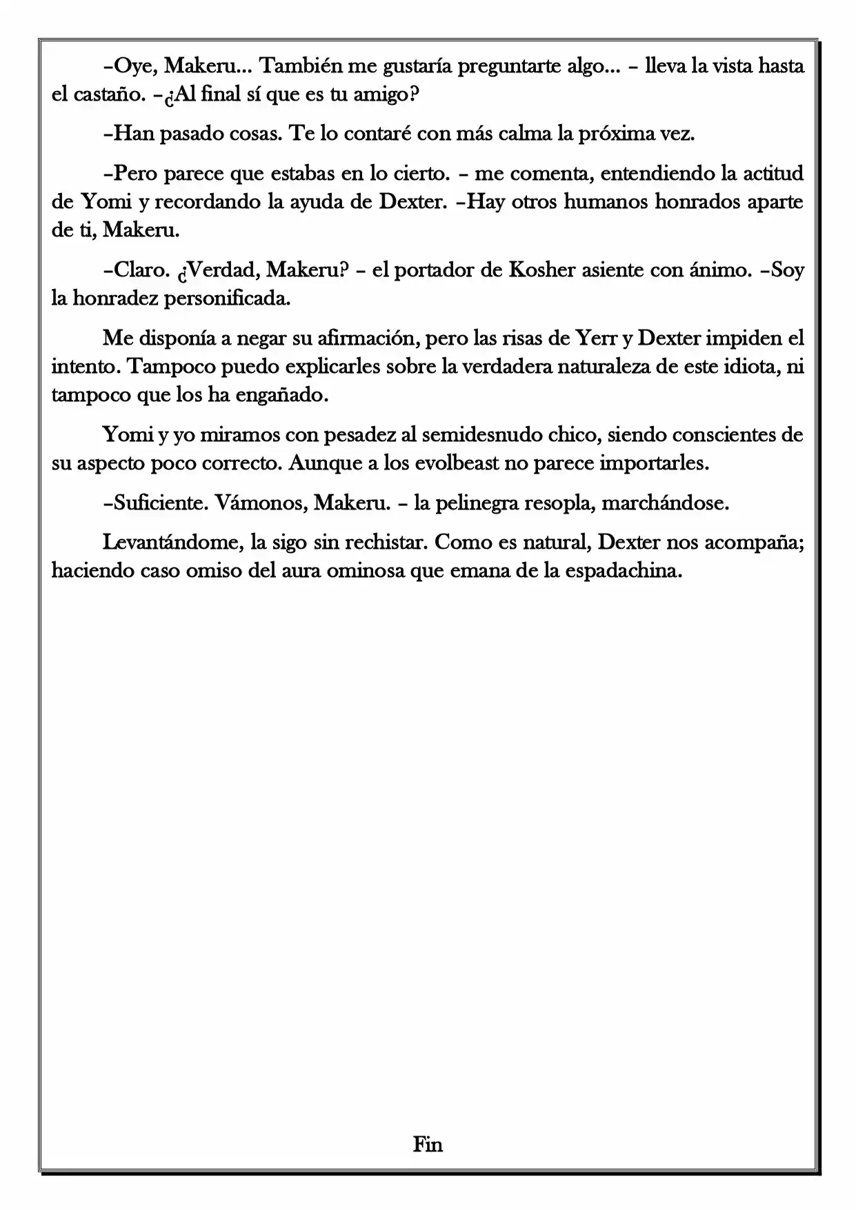 Monochrome Cross - Remade (Novela) - Capítulo 32 - Página 6 - LectorTMOo