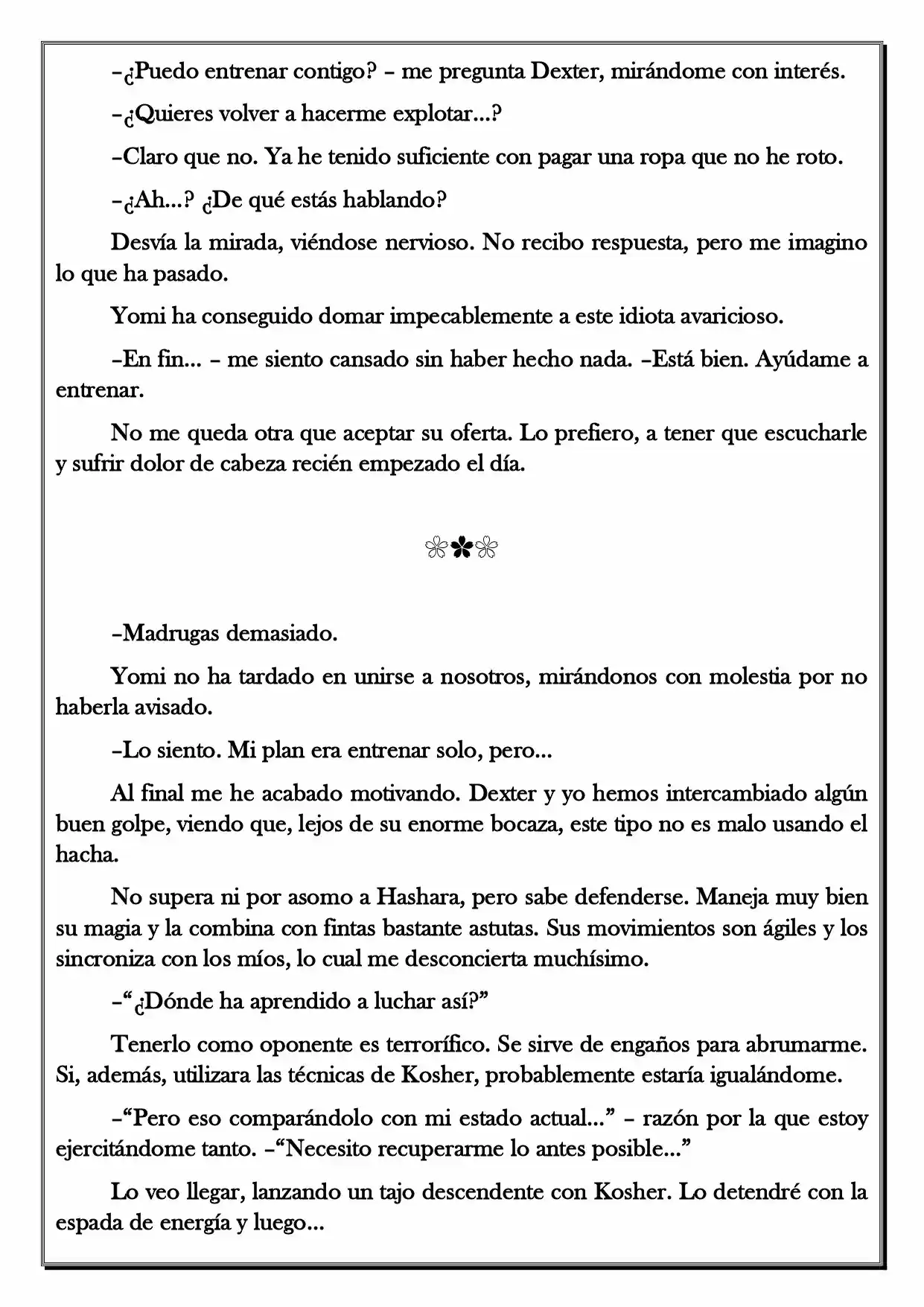 Monochrome Cross - Remade (Novela) - Capítulo 33.50 - Página 5 - LectorTMOo
