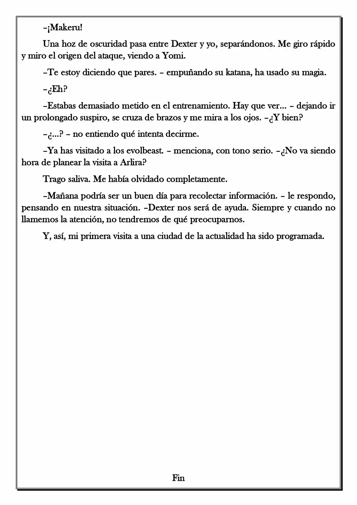 Monochrome Cross - Remade (Novela) - Capítulo 33.50 - Página 6 - LectorTMOo