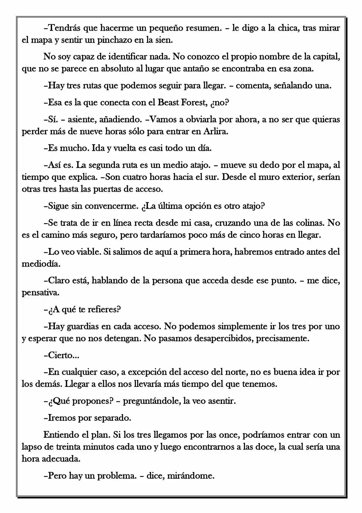 Monochrome Cross - Remade (Novela) - Capítulo 34 - Página 3 - LectorTMOo