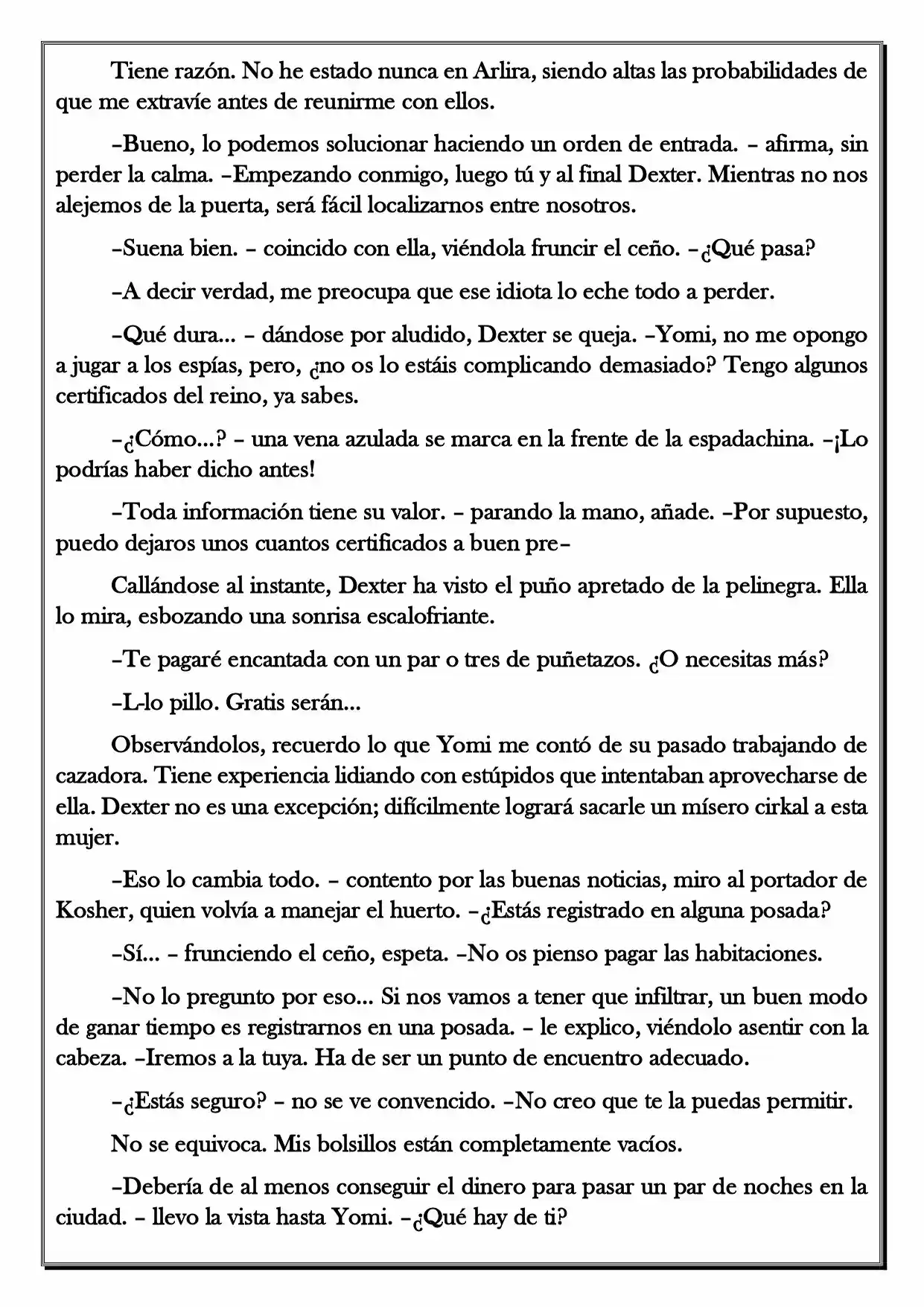 Monochrome Cross - Remade (Novela) - Capítulo 34 - Página 4 - LectorTMOo
