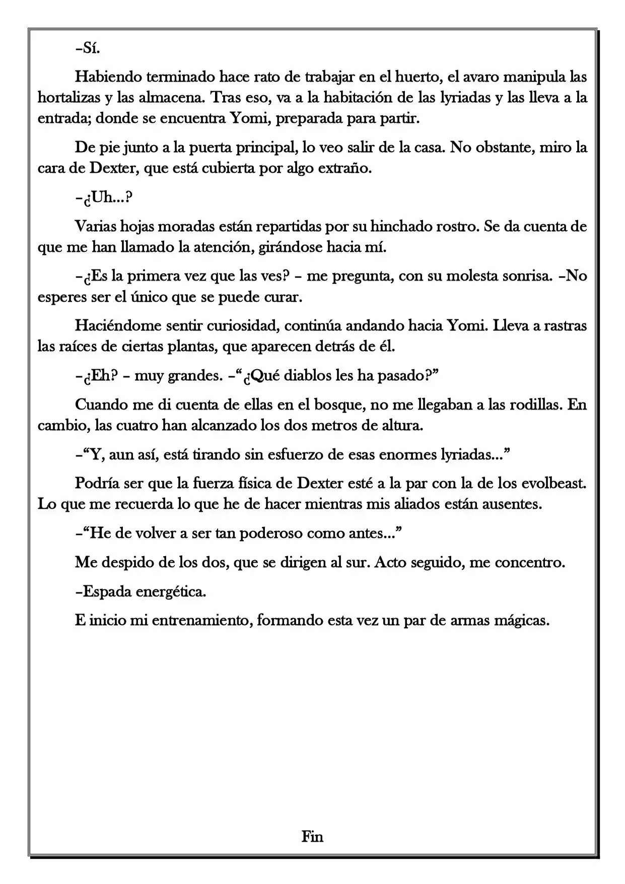 Monochrome Cross - Remade (Novela) - Capítulo 34 - Página 6 - LectorTMOo