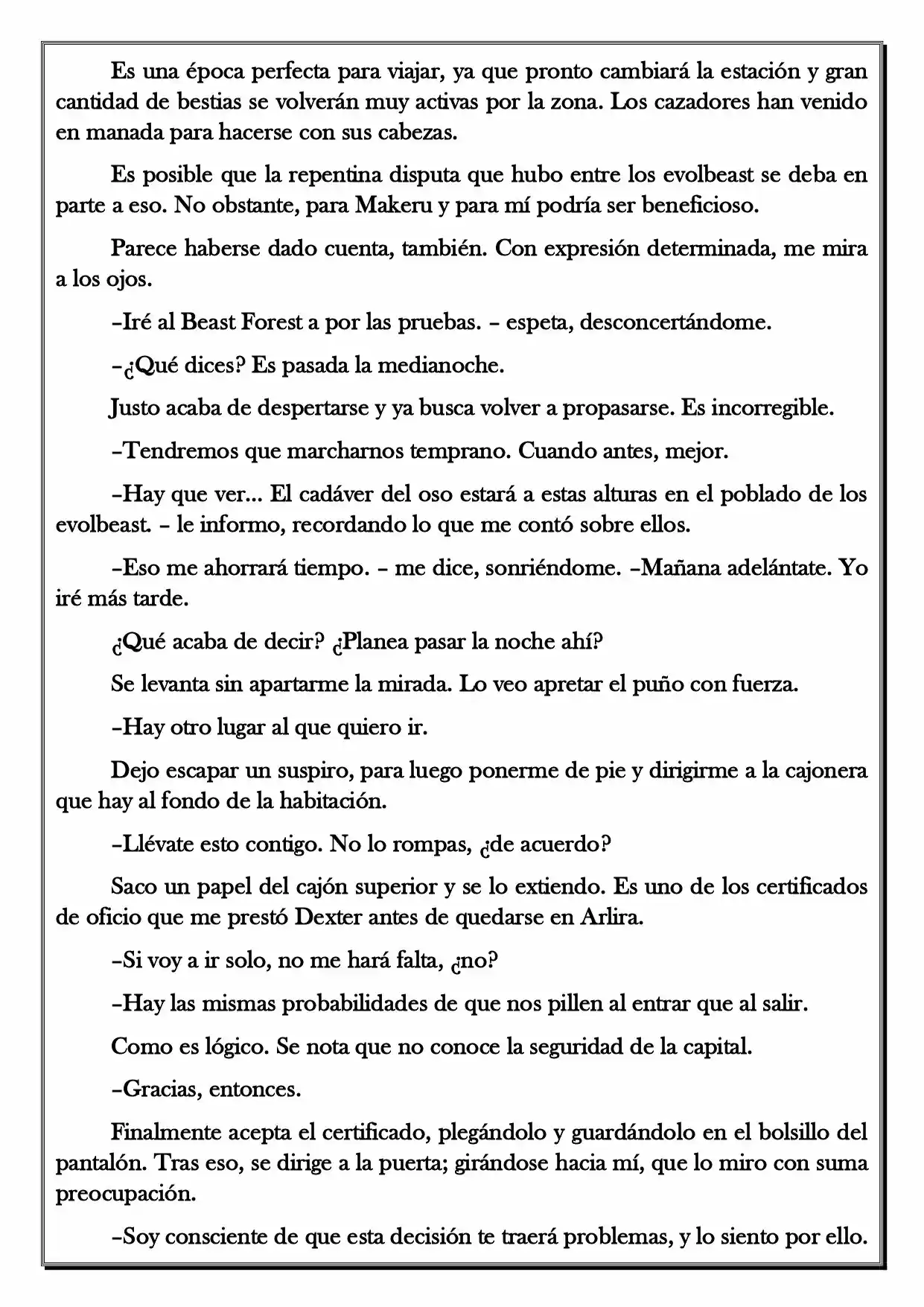 Monochrome Cross - Remade (Novela) - Capítulo 36 - Página 3 - LectorTMOo
