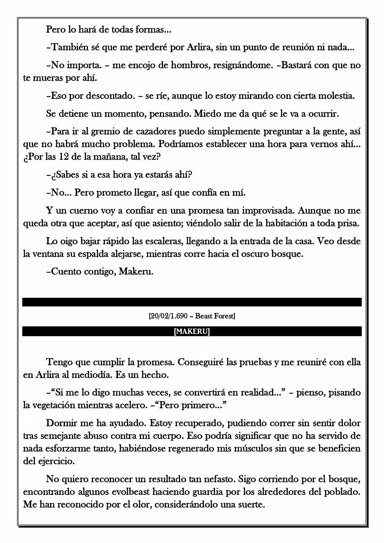 Monochrome Cross - Remade (Novela) - Capítulo 36 - Página 4 - LectorTMOo