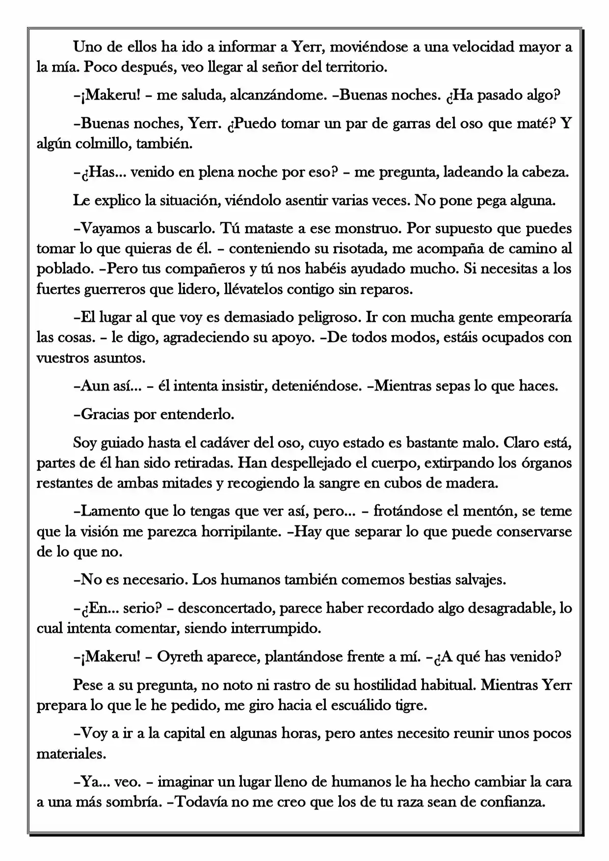 Monochrome Cross - Remade (Novela) - Capítulo 36 - Página 5 - LectorTMOo