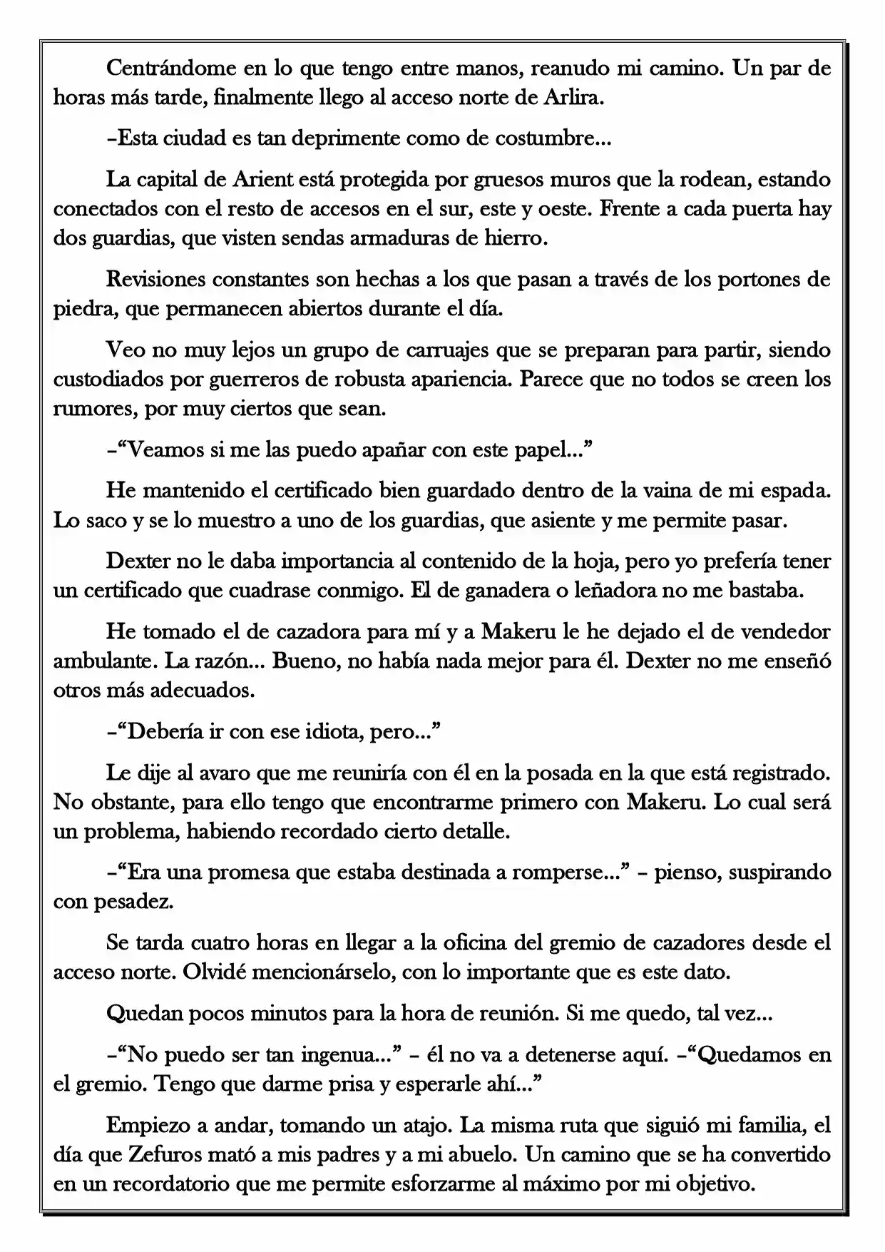 Monochrome Cross - Remade (Novela) - Capítulo 37 - Página 3 - LectorTMOo