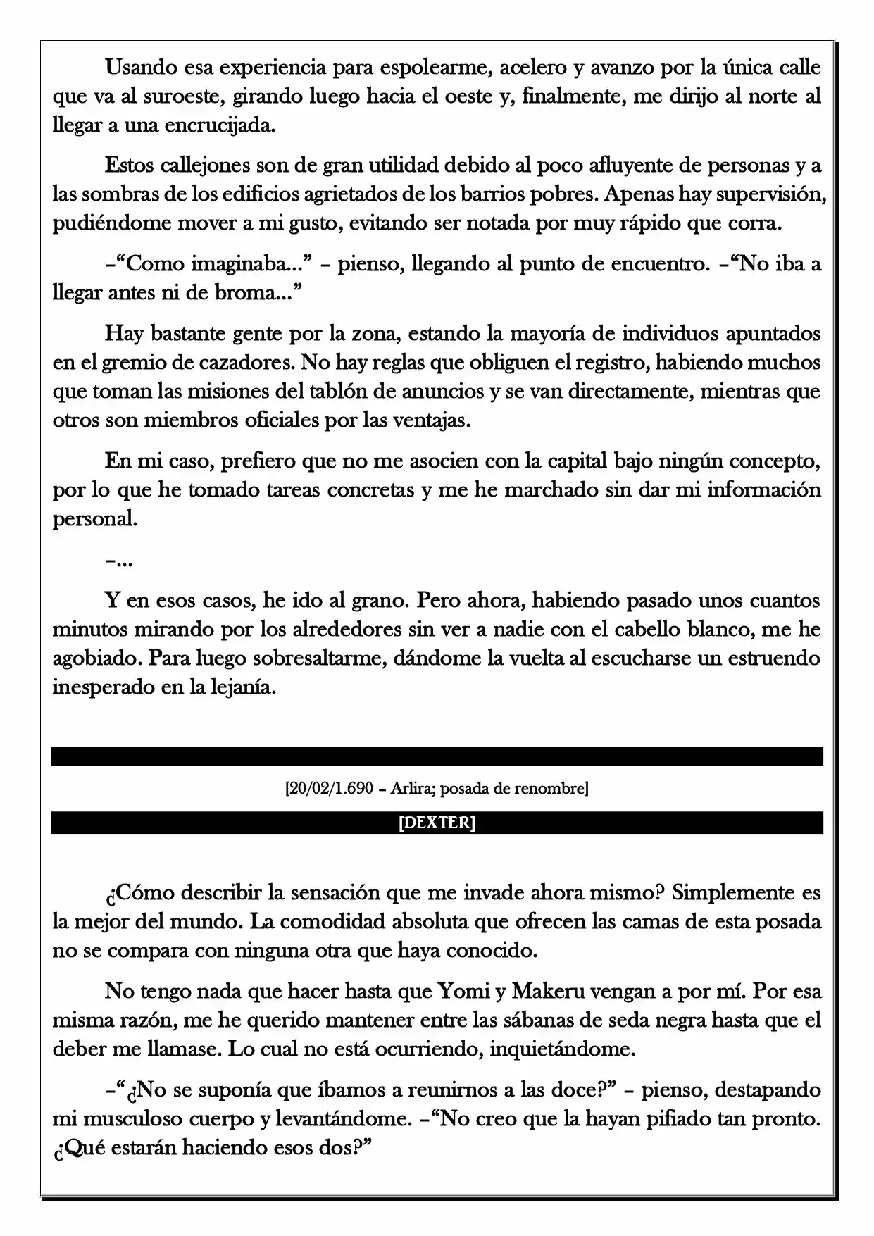 Monochrome Cross - Remade (Novela) - Capítulo 37 - Página 4 - LectorTMOo