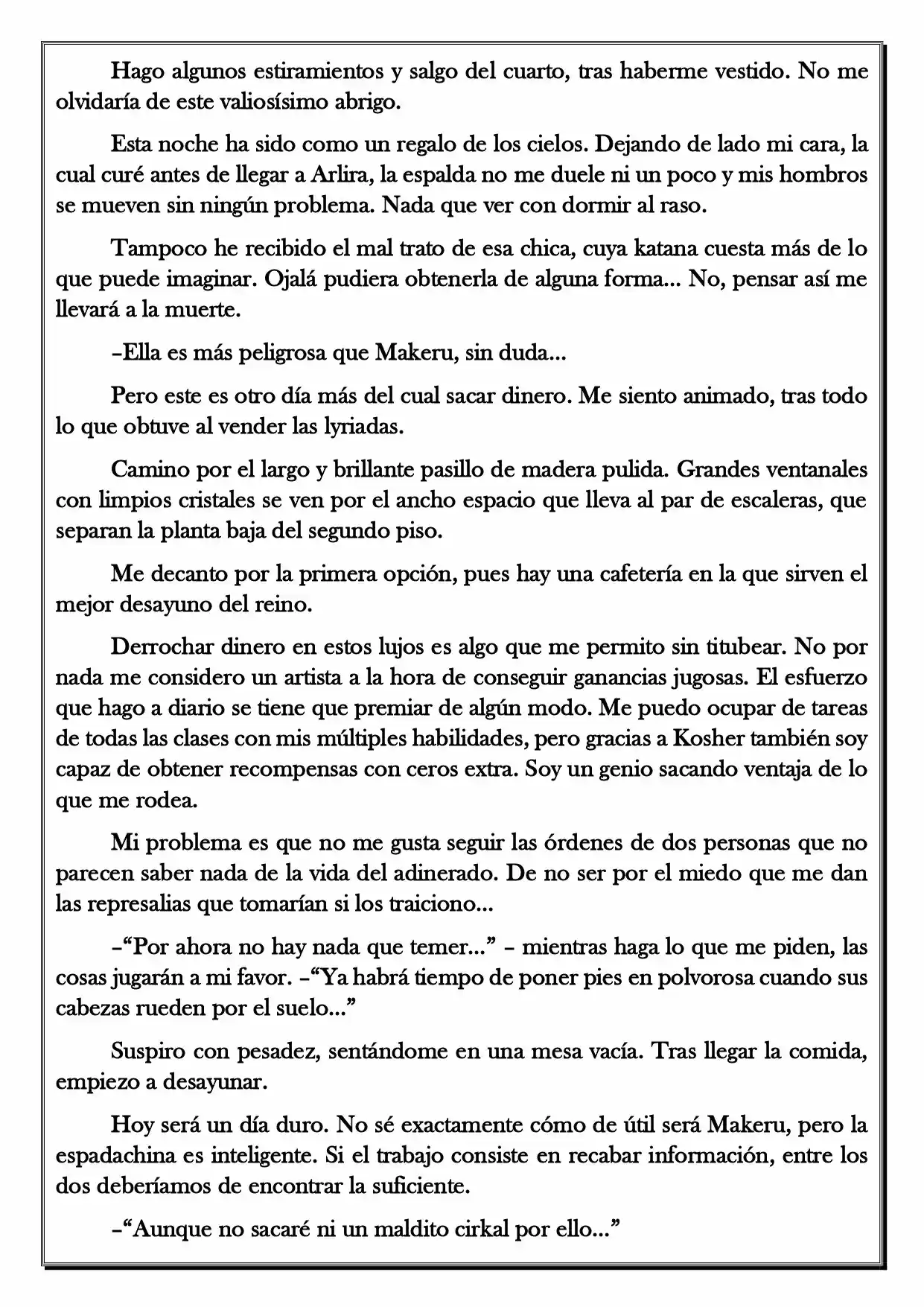 Monochrome Cross - Remade (Novela) - Capítulo 37 - Página 5 - LectorTMOo