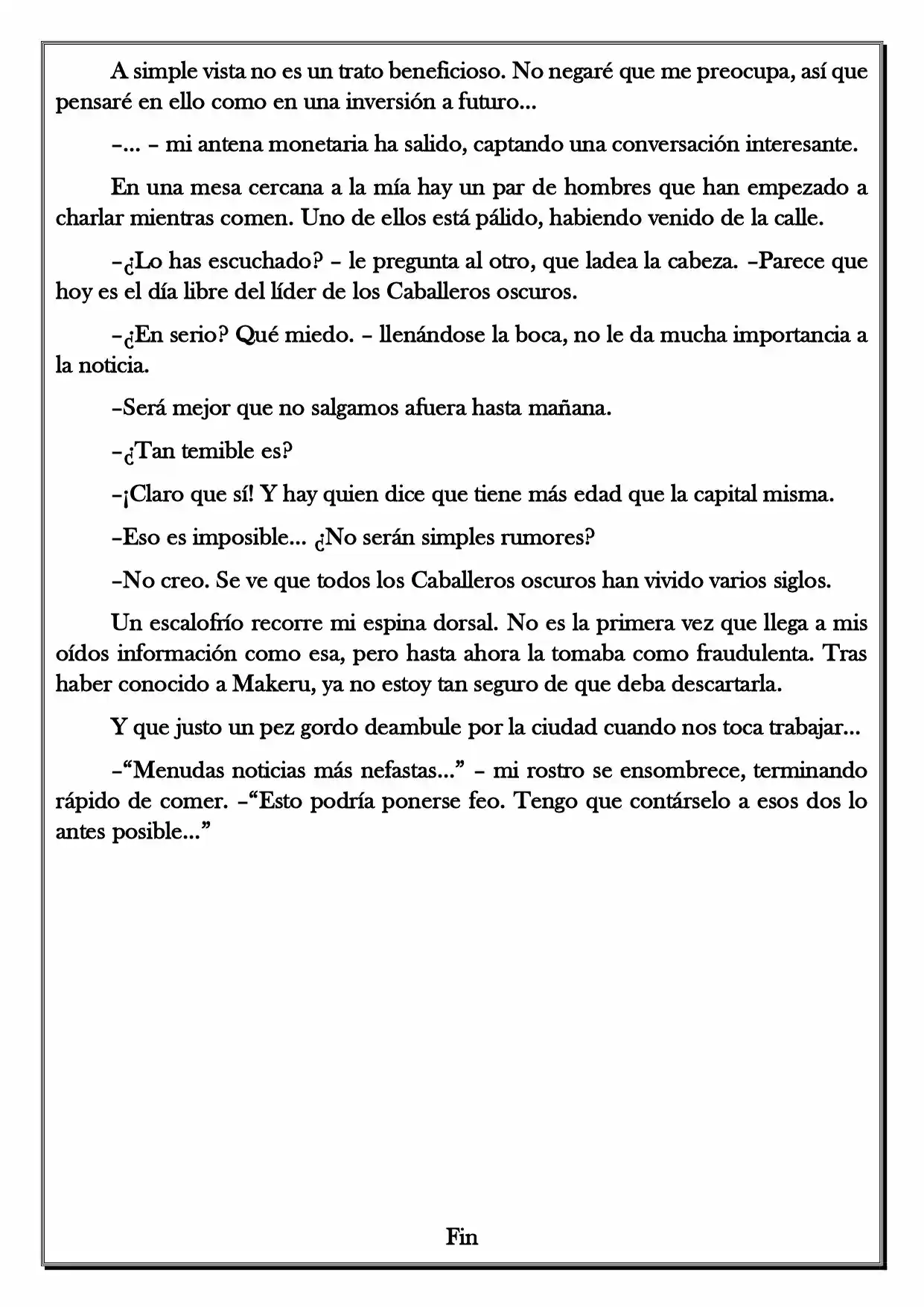 Monochrome Cross - Remade (Novela) - Capítulo 37 - Página 6 - LectorTMOo