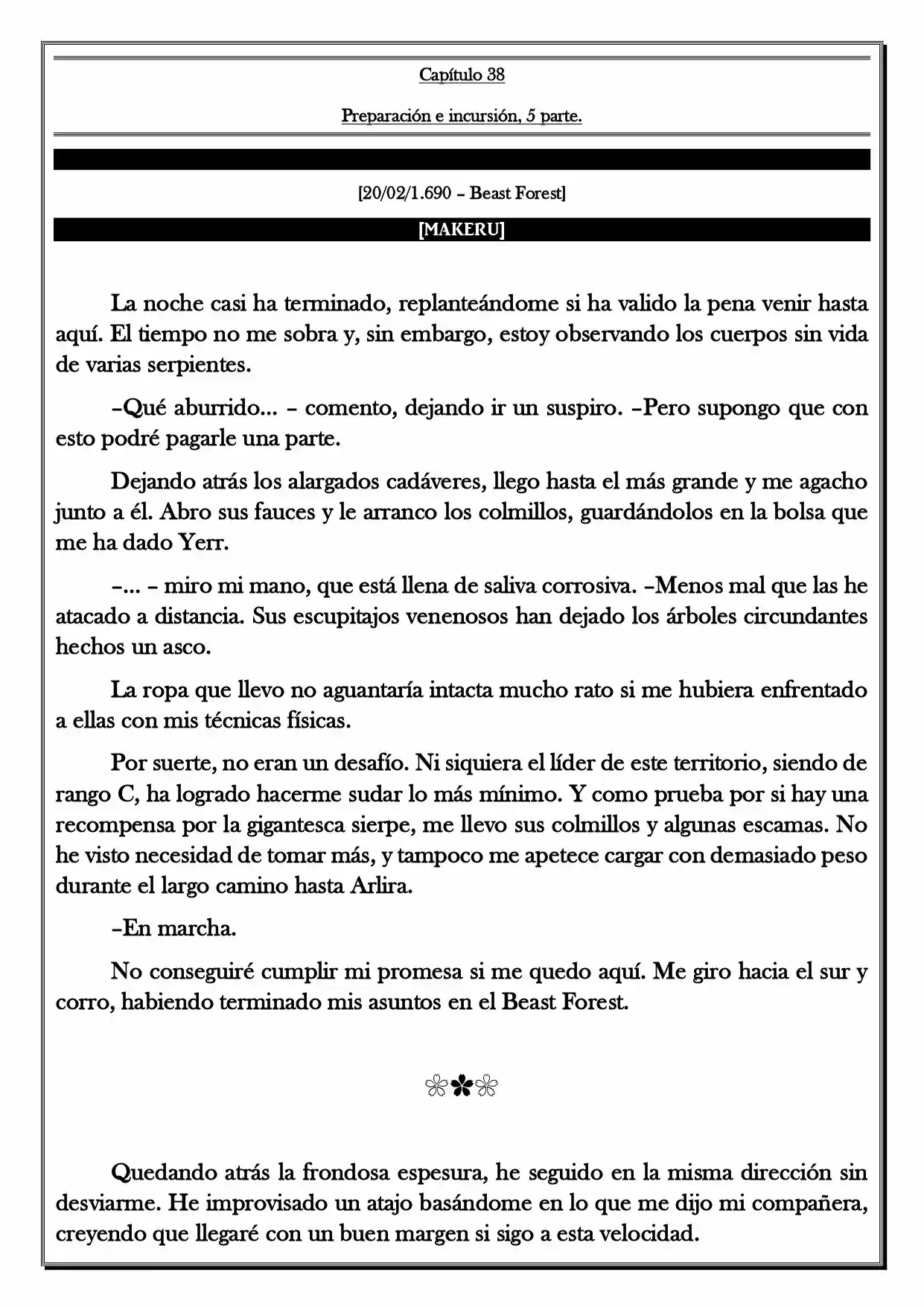 Monochrome Cross - Remade (Novela) - Capítulo 38 - Página 2 - LectorTMOo
