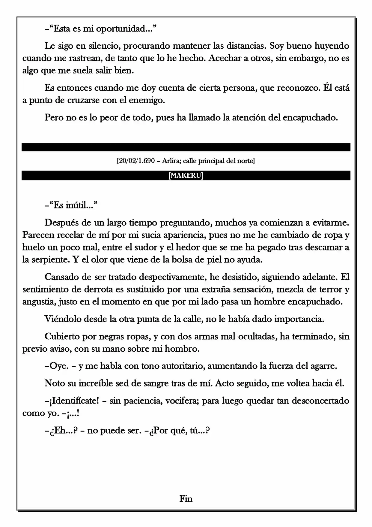 Monochrome Cross - Remade (Novela) - Capítulo 38 - Página 6 - LectorTMOo