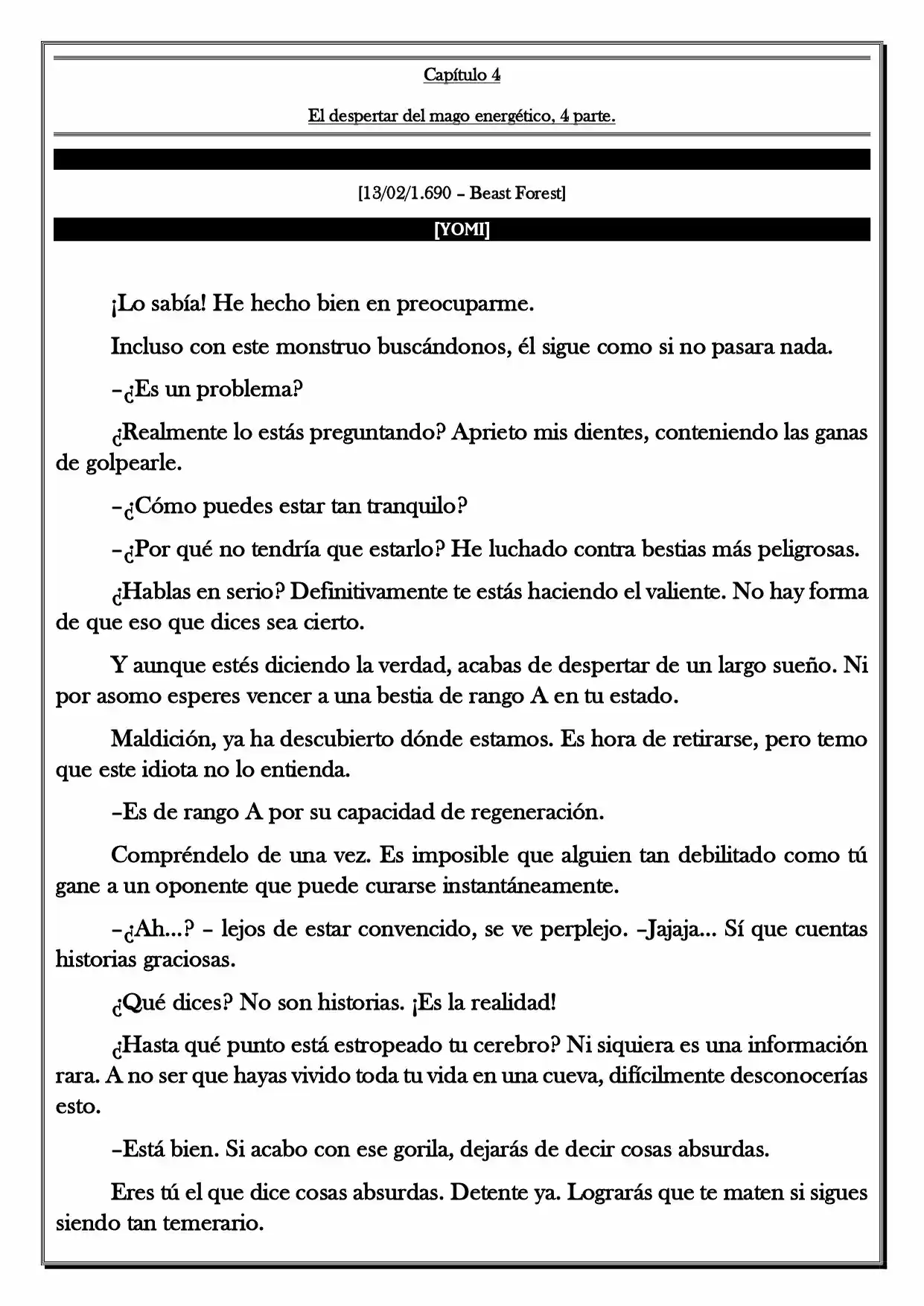 Monochrome Cross - Remade (Novela) - Capítulo 4 - Página 2 - LectorTMOo