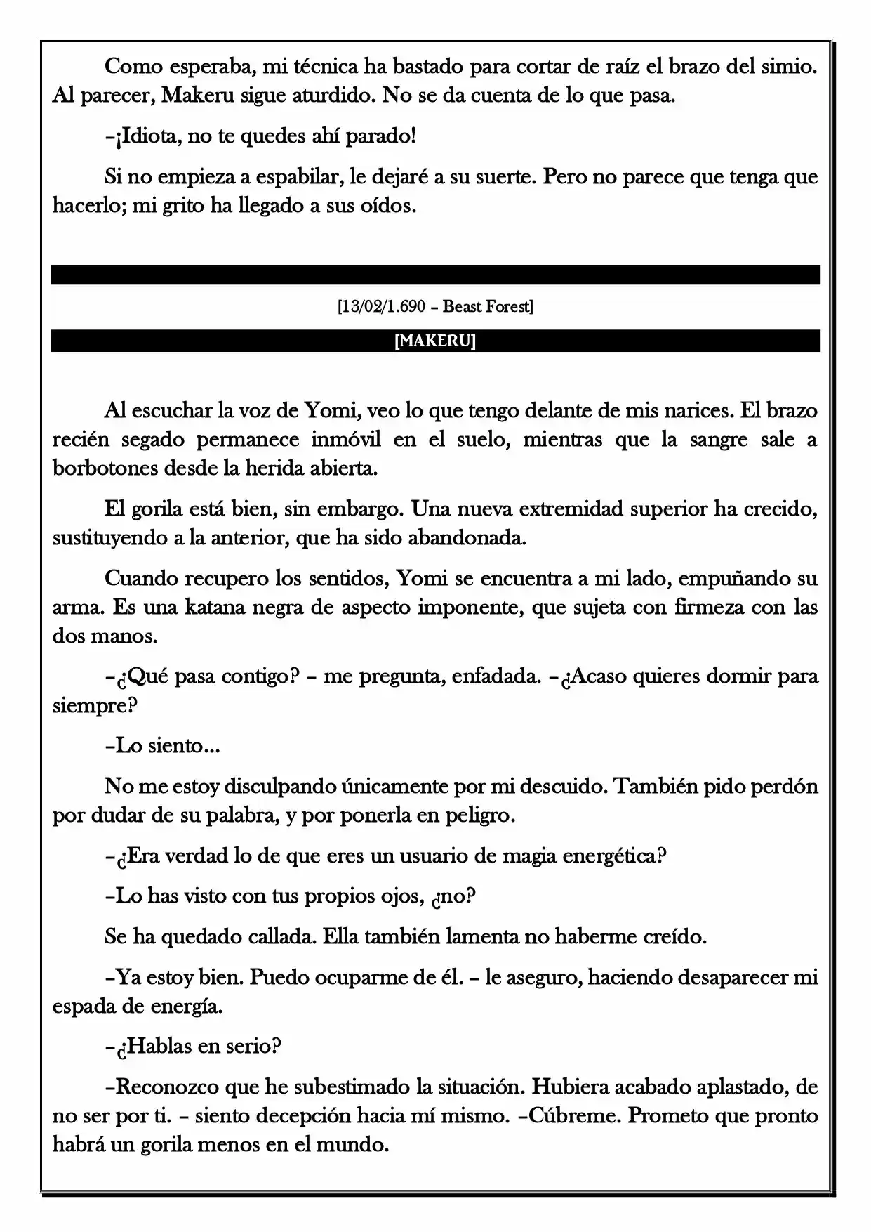 Monochrome Cross - Remade (Novela) - Capítulo 4 - Página 4 - LectorTMOo