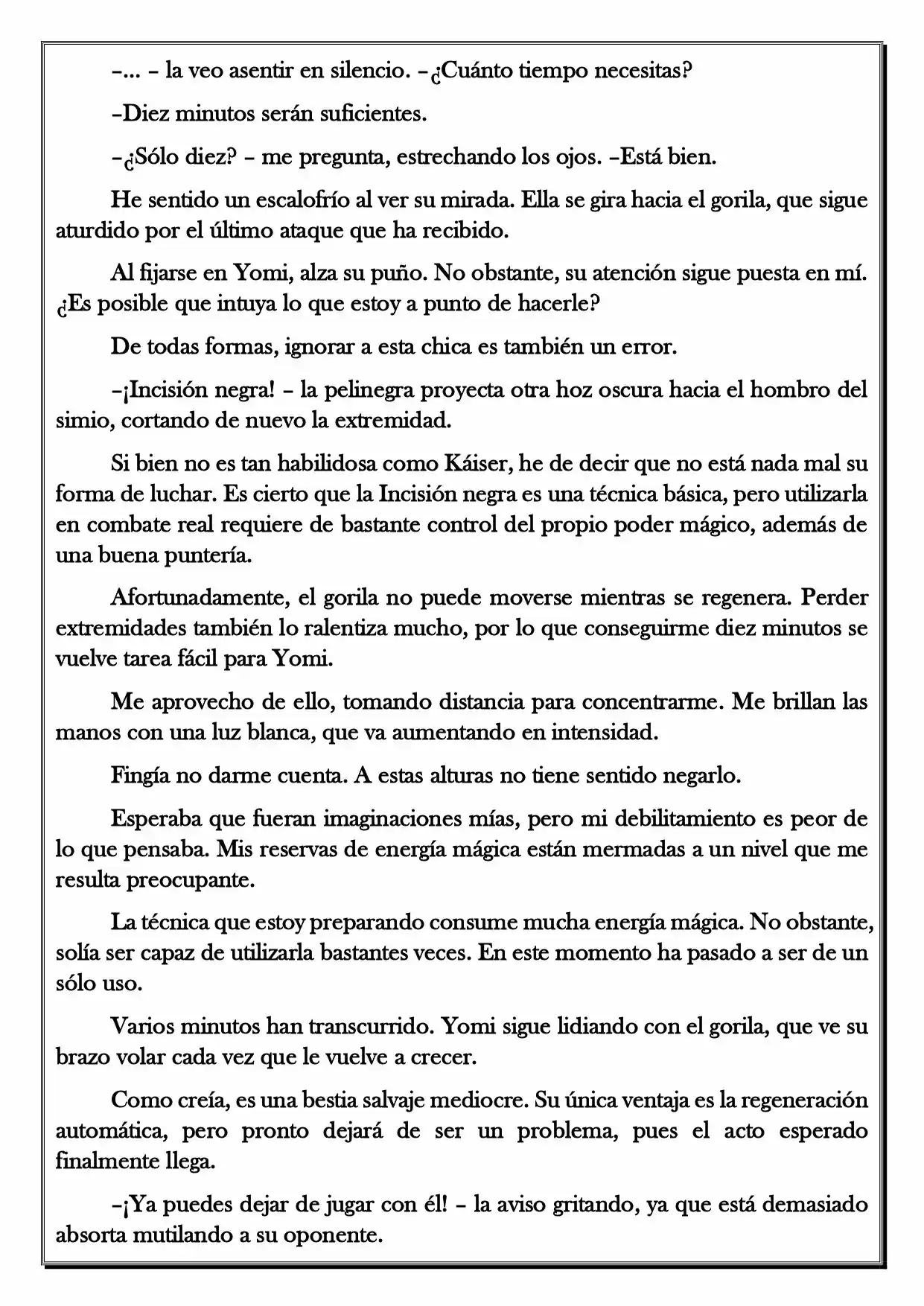 Monochrome Cross - Remade (Novela) - Capítulo 4 - Página 5 - LectorTMOo