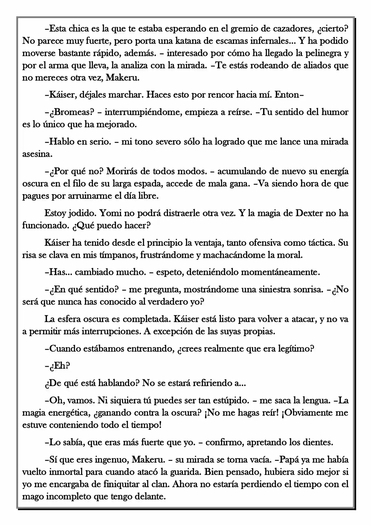 Monochrome Cross - Remade (Novela) - Capítulo 40 - Página 3 - LectorTMOo