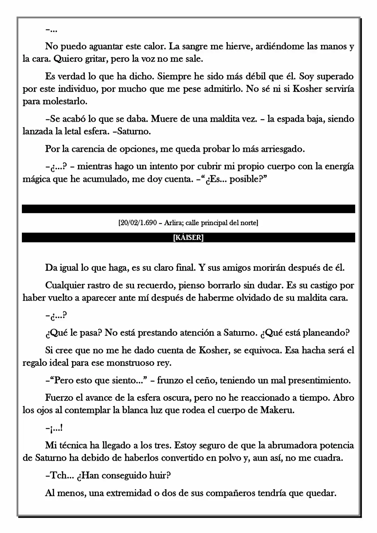 Monochrome Cross - Remade (Novela) - Capítulo 40 - Página 4 - LectorTMOo