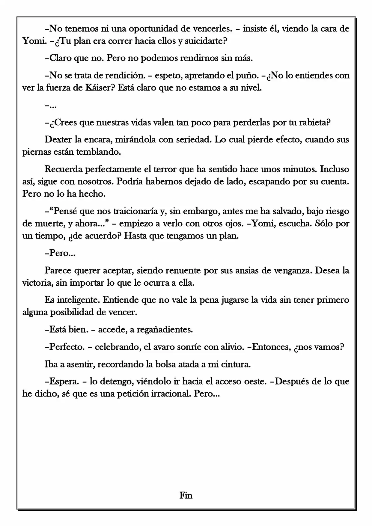 Monochrome Cross - Remade (Novela) - Capítulo 40 - Página 6 - LectorTMOo