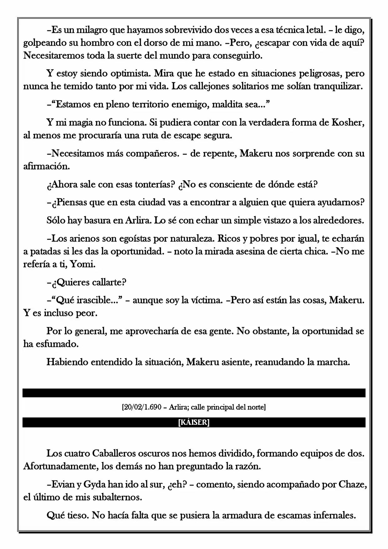 Monochrome Cross - Remade (Novela) - Capítulo 41 - Página 5 - LectorTMOo