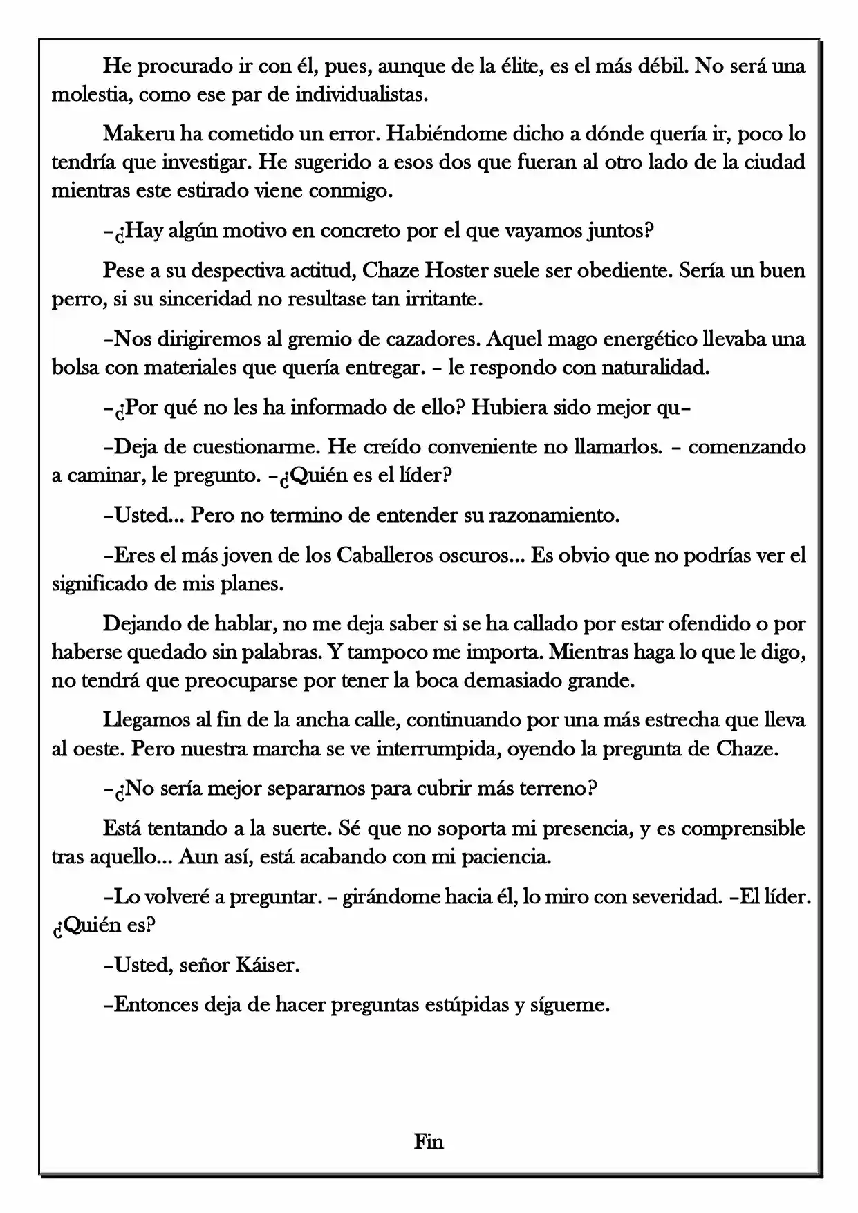 Monochrome Cross - Remade (Novela) - Capítulo 41 - Página 6 - LectorTMOo