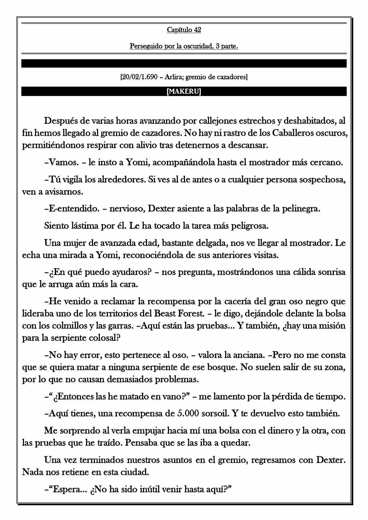 Monochrome Cross - Remade (Novela) - Capítulo 42 - Página 2 - LectorTMOo