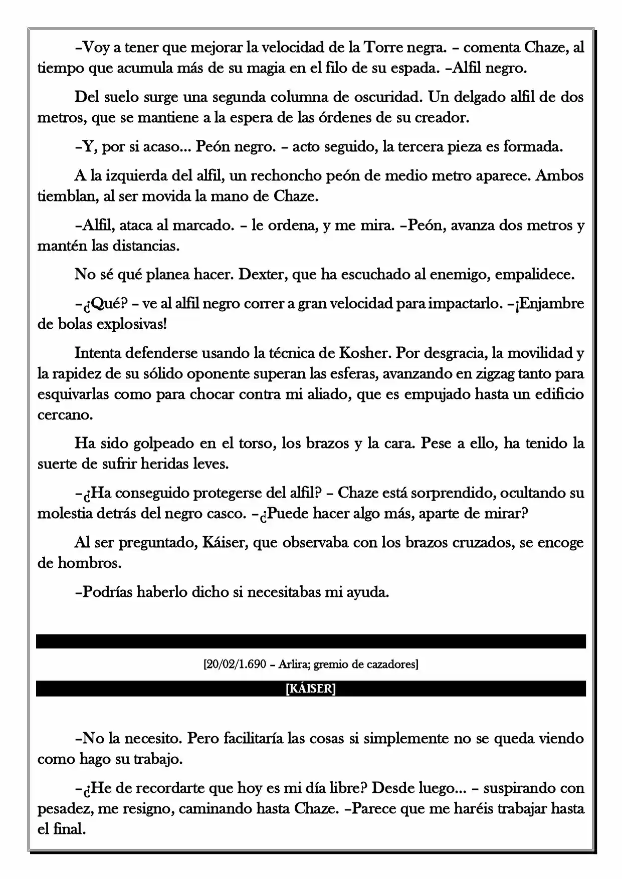 Monochrome Cross - Remade (Novela) - Capítulo 42 - Página 5 - LectorTMOo
