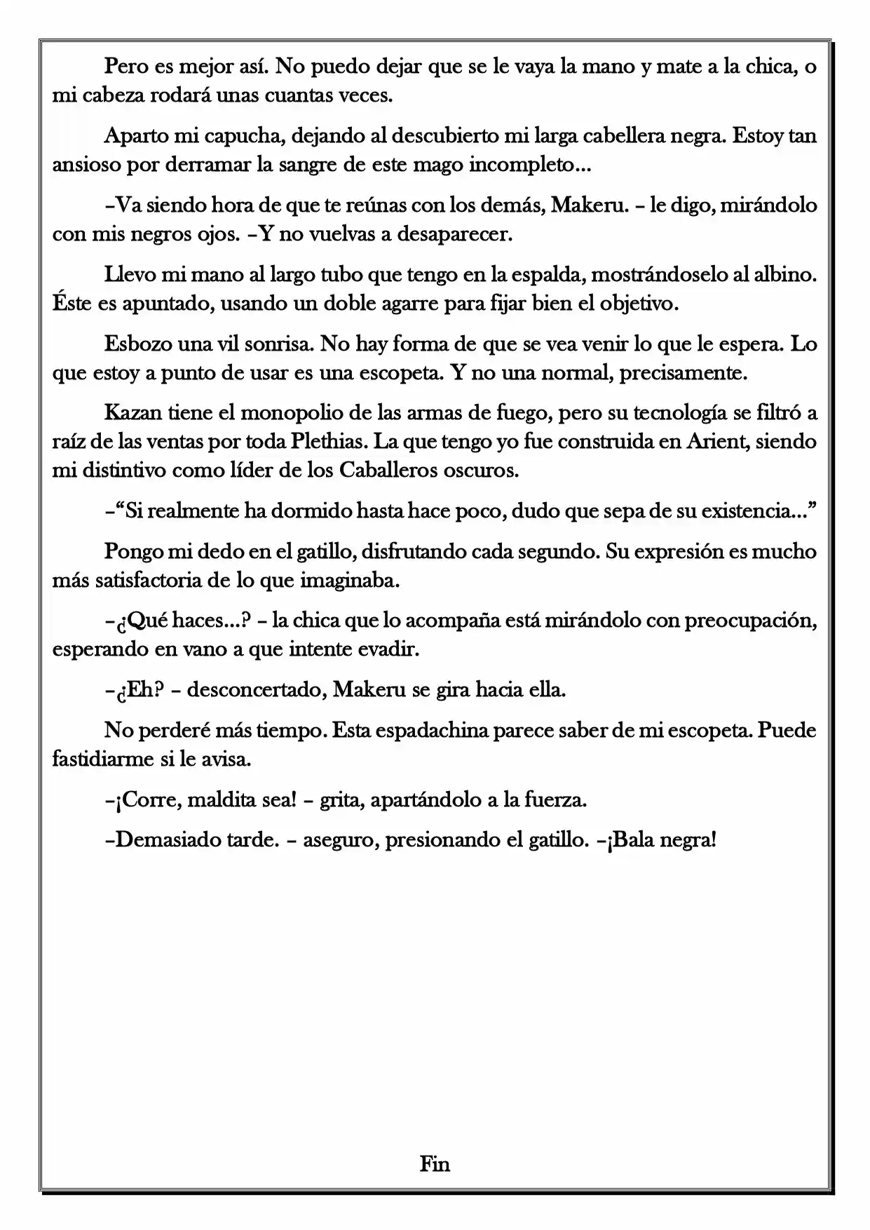 Monochrome Cross - Remade (Novela) - Capítulo 42 - Página 6 - LectorTMOo