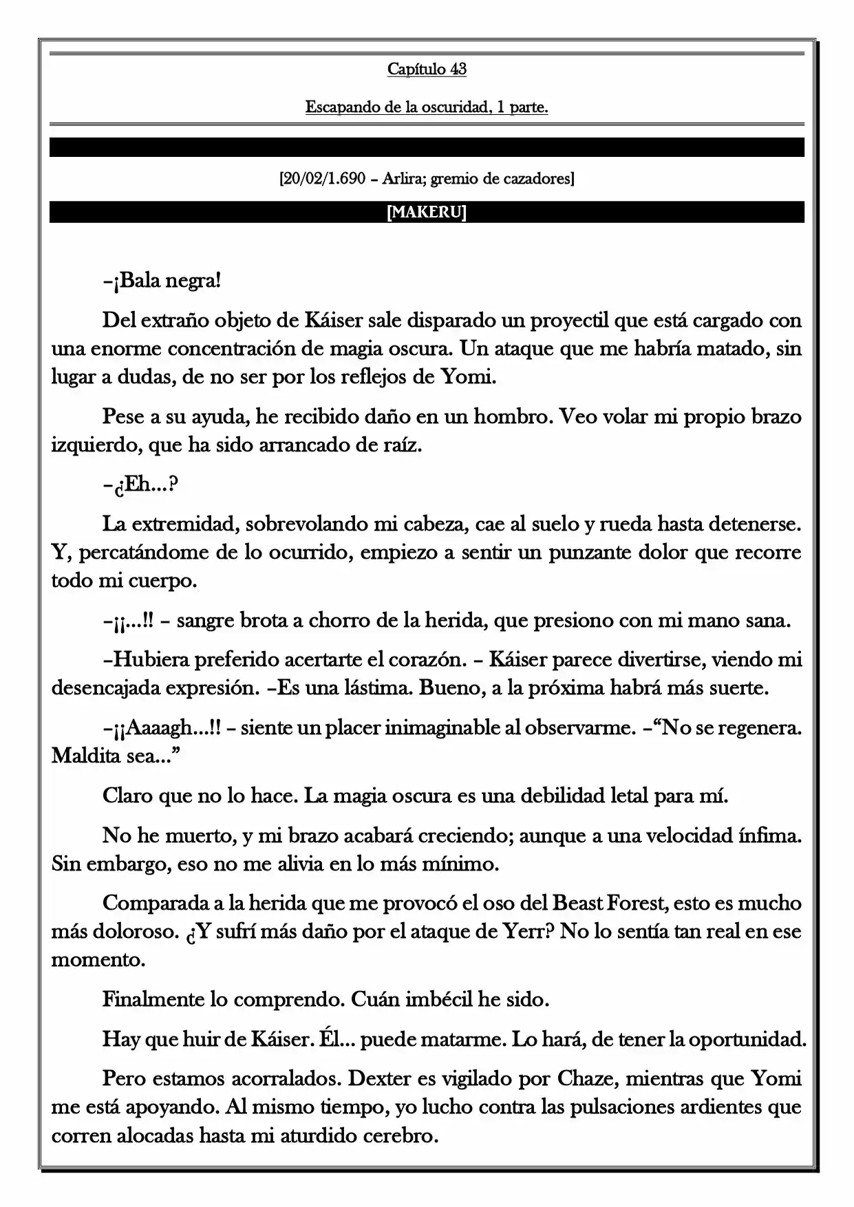 Monochrome Cross - Remade (Novela) - Capítulo 43 - Página 2 - LectorTMOo