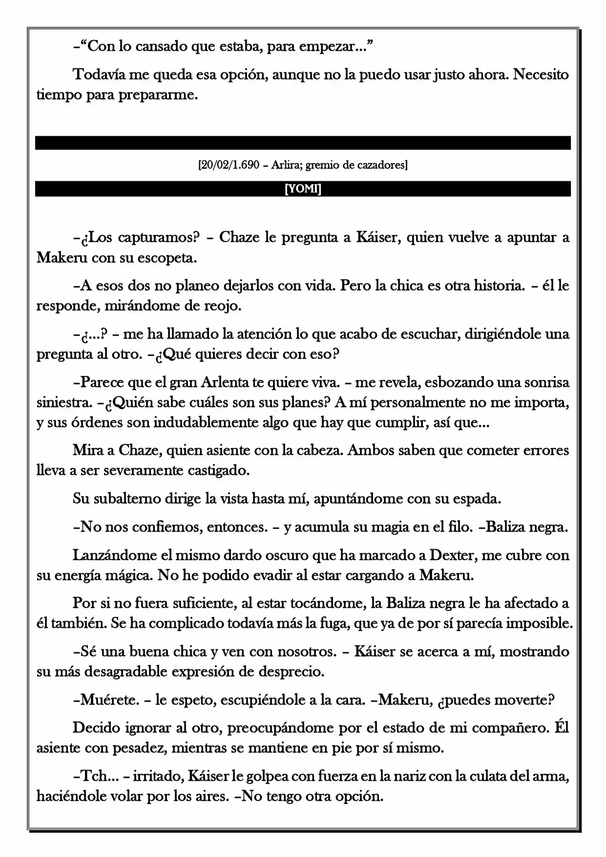 Monochrome Cross - Remade (Novela) - Capítulo 43 - Página 3 - LectorTMOo