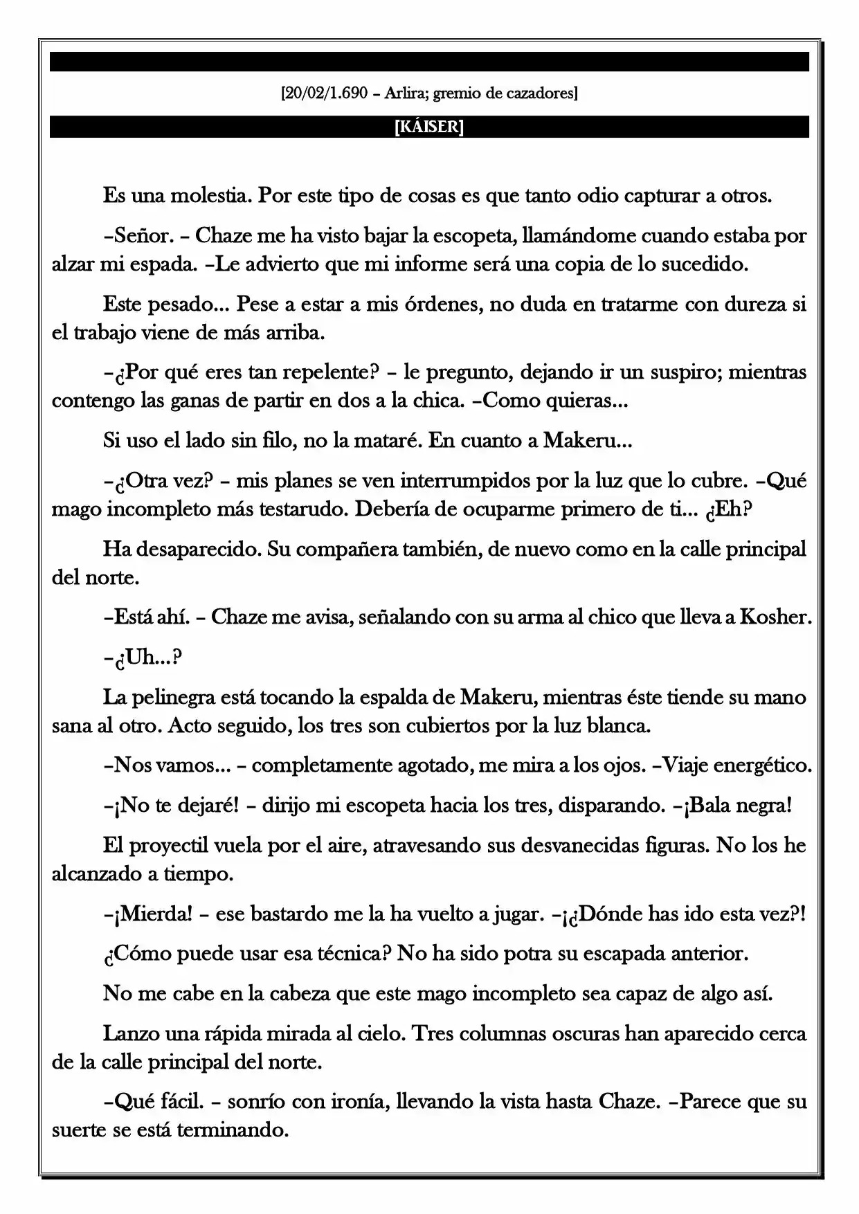 Monochrome Cross - Remade (Novela) - Capítulo 43 - Página 4 - LectorTMOo