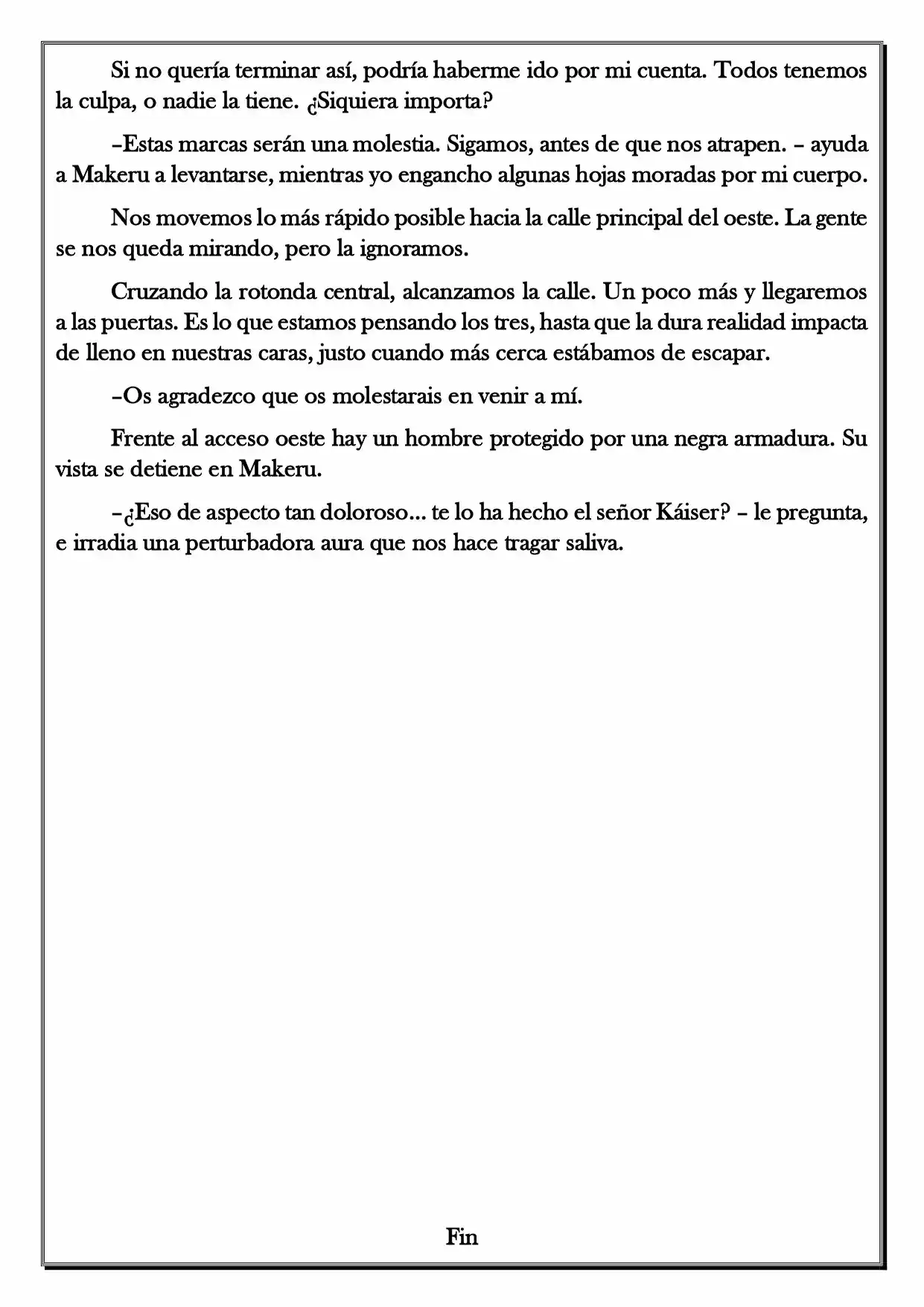 Monochrome Cross - Remade (Novela) - Capítulo 43 - Página 6 - LectorTMOo