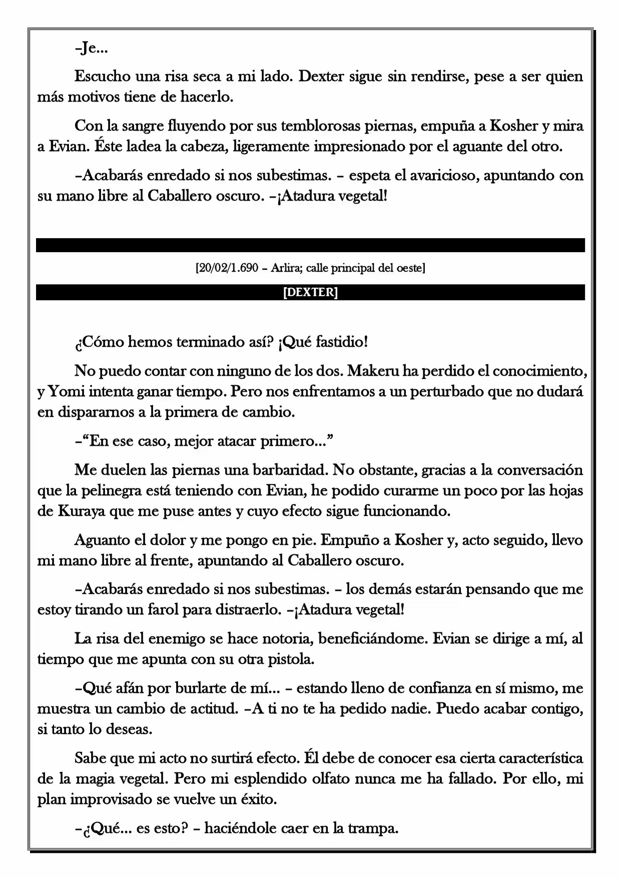 Monochrome Cross - Remade (Novela) - Capítulo 44 - Página 4 - LectorTMOo