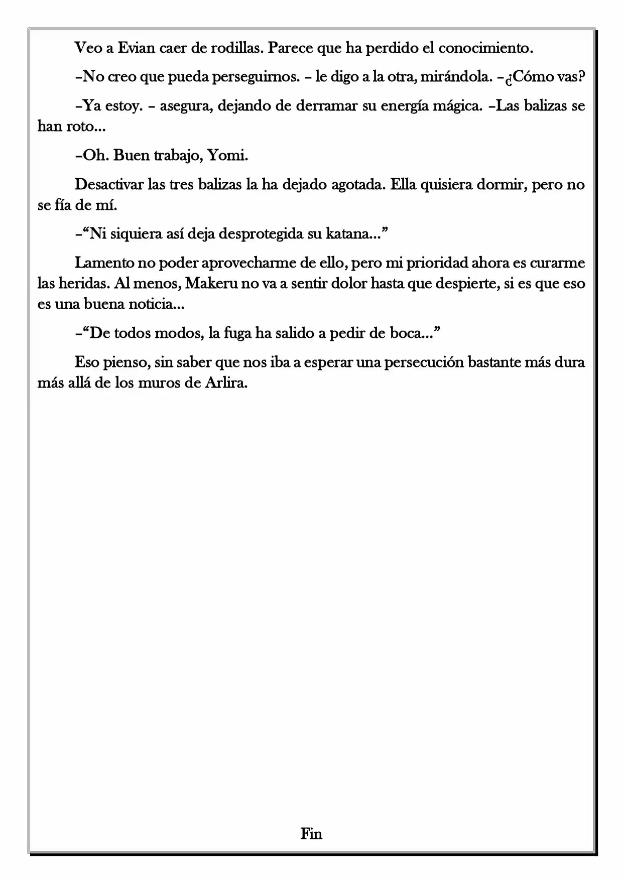 Monochrome Cross - Remade (Novela) - Capítulo 44 - Página 6 - LectorTMOo