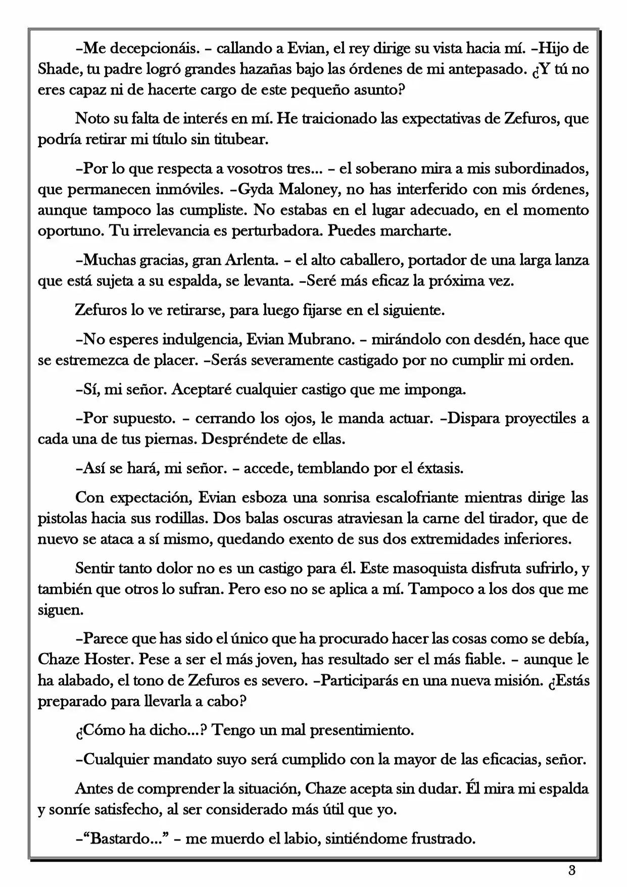 Monochrome Cross - Remade (Novela) - Capítulo 45 - Página 3 - LectorTMOo
