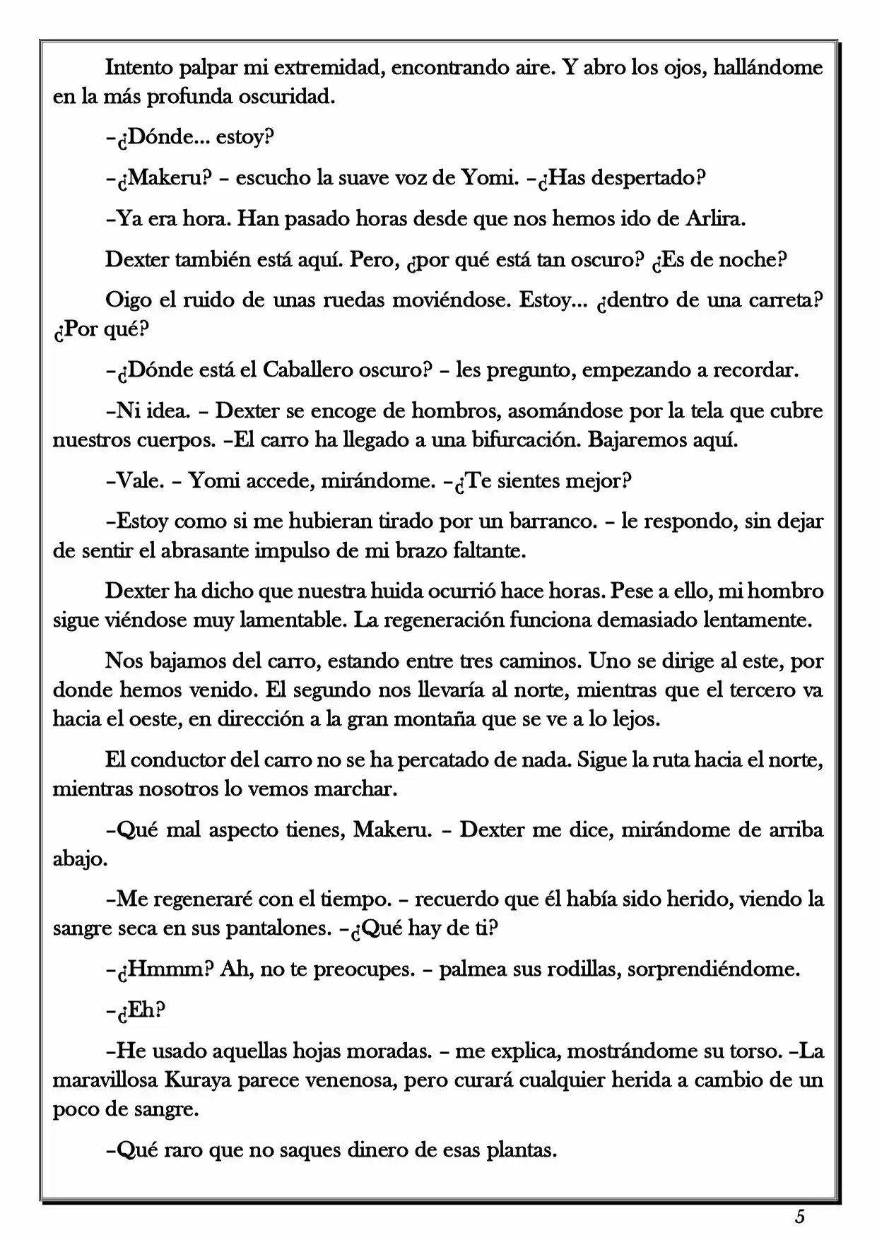 Monochrome Cross - Remade (Novela) - Capítulo 45 - Página 5 - LectorTMOo