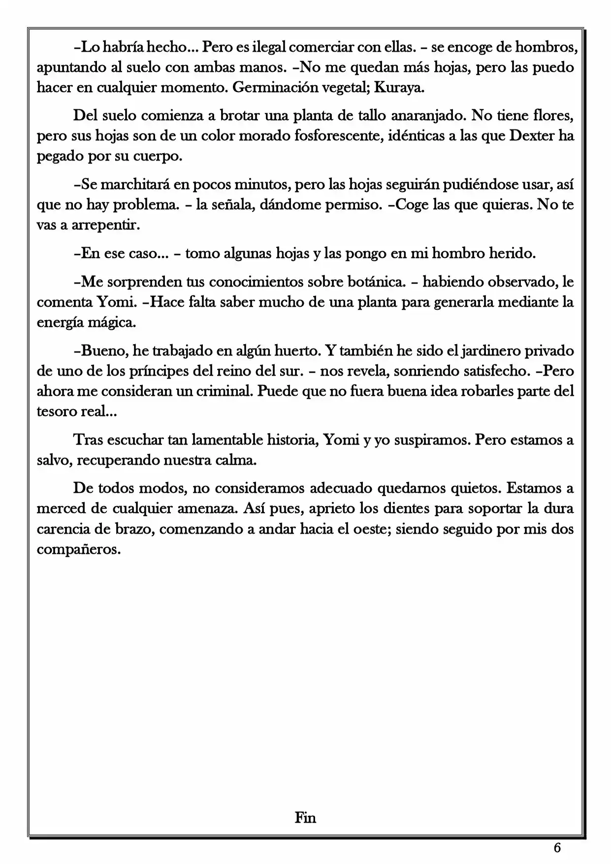 Monochrome Cross - Remade (Novela) - Capítulo 45 - Página 6 - LectorTMOo