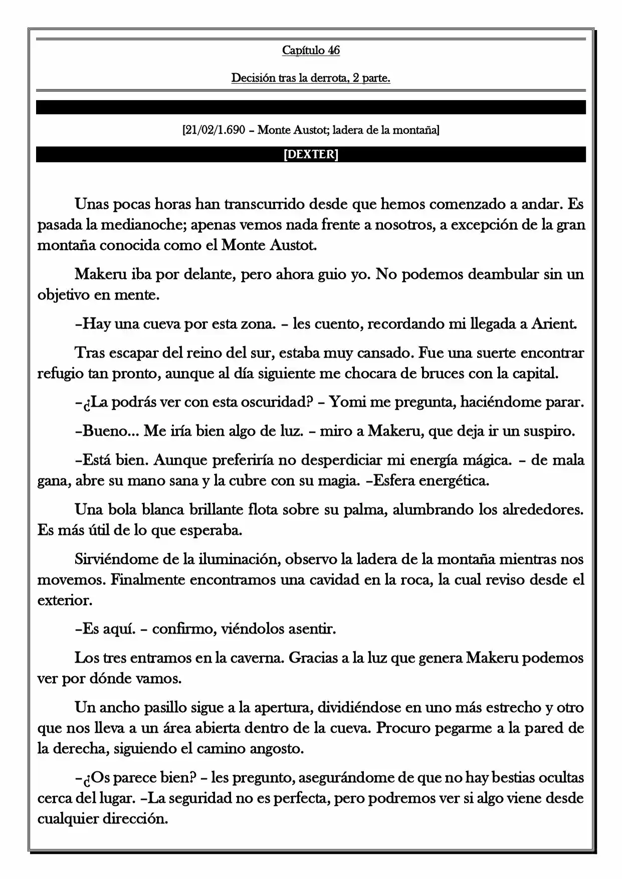 Monochrome Cross - Remade (Novela) - Capítulo 46 - Página 2 - LectorTMOo
