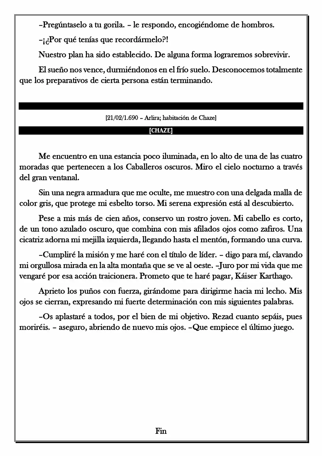 Monochrome Cross - Remade (Novela) - Capítulo 46 - Página 6 - LectorTMOo