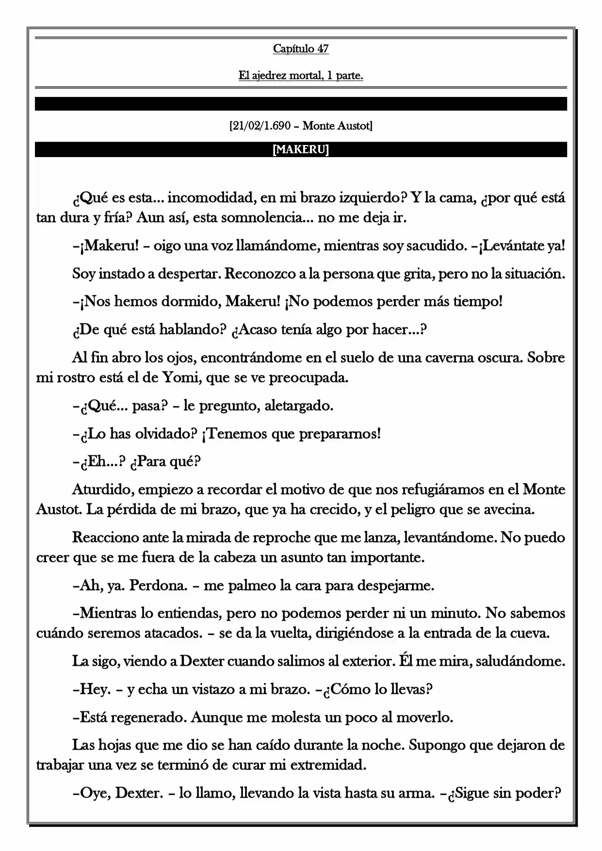 Monochrome Cross - Remade (Novela) - Capítulo 47 - Página 2 - LectorTMOo
