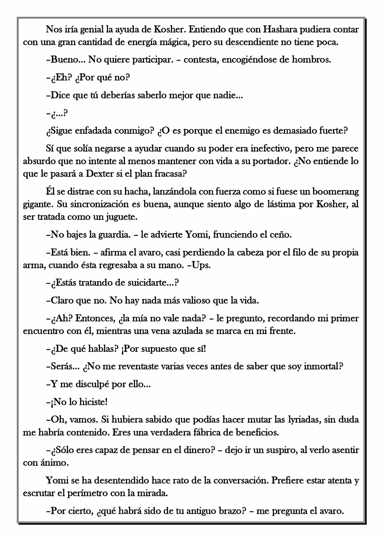 Monochrome Cross - Remade (Novela) - Capítulo 47 - Página 3 - LectorTMOo