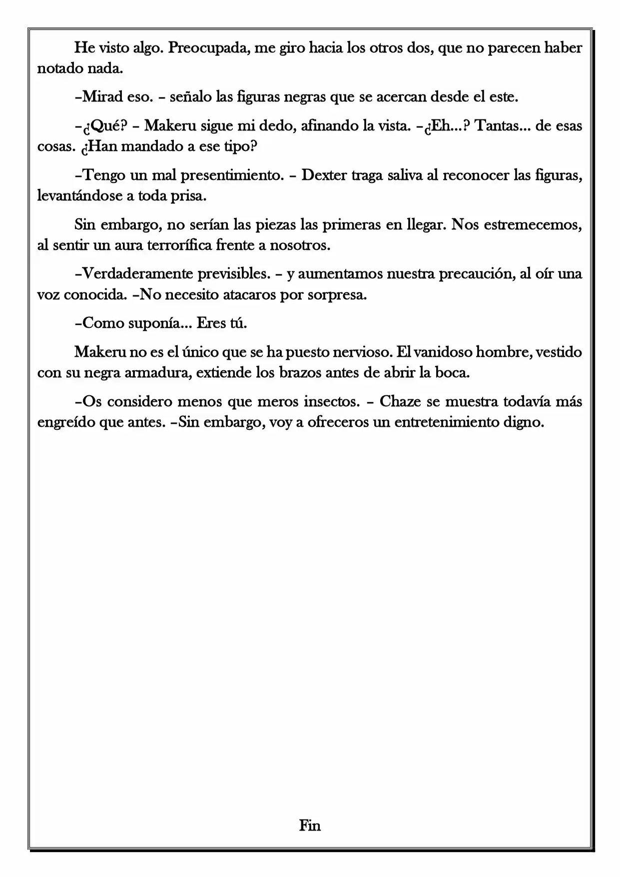 Monochrome Cross - Remade (Novela) - Capítulo 47 - Página 6 - LectorTMOo