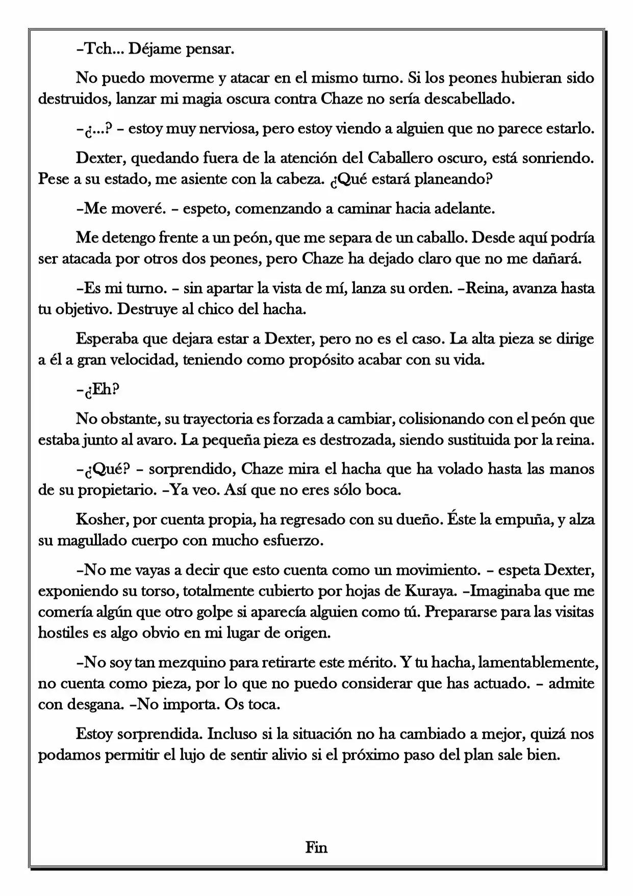 Monochrome Cross - Remade (Novela) - Capítulo 48 - Página 6 - LectorTMOo