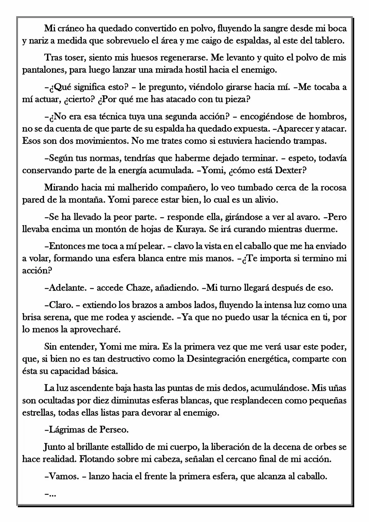 Monochrome Cross - Remade (Novela) - Capítulo 50 - Página 3 - LectorTMOo