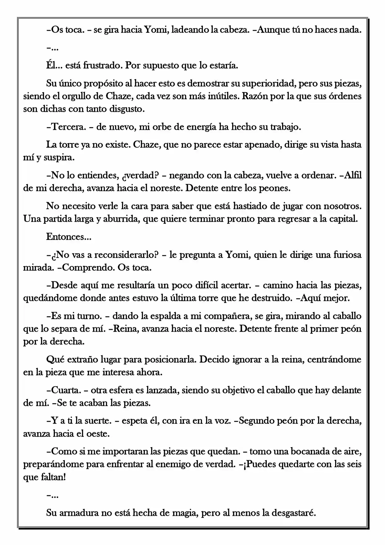 Monochrome Cross - Remade (Novela) - Capítulo 50 - Página 5 - LectorTMOo